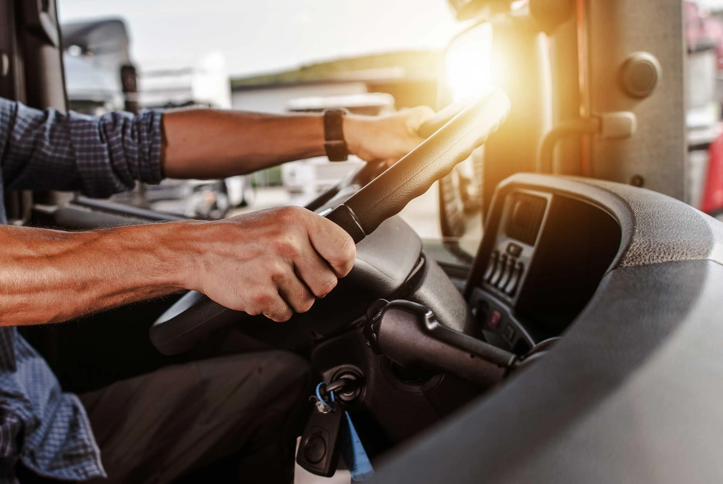 Un vehicle que requereix el carnet de conducció professional. 
