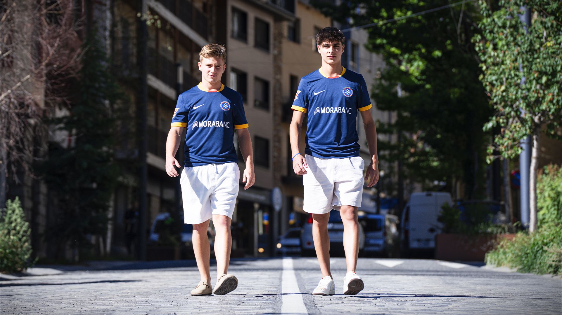 La nova equipació de l'Andorra per a la temporada 2026-2027.