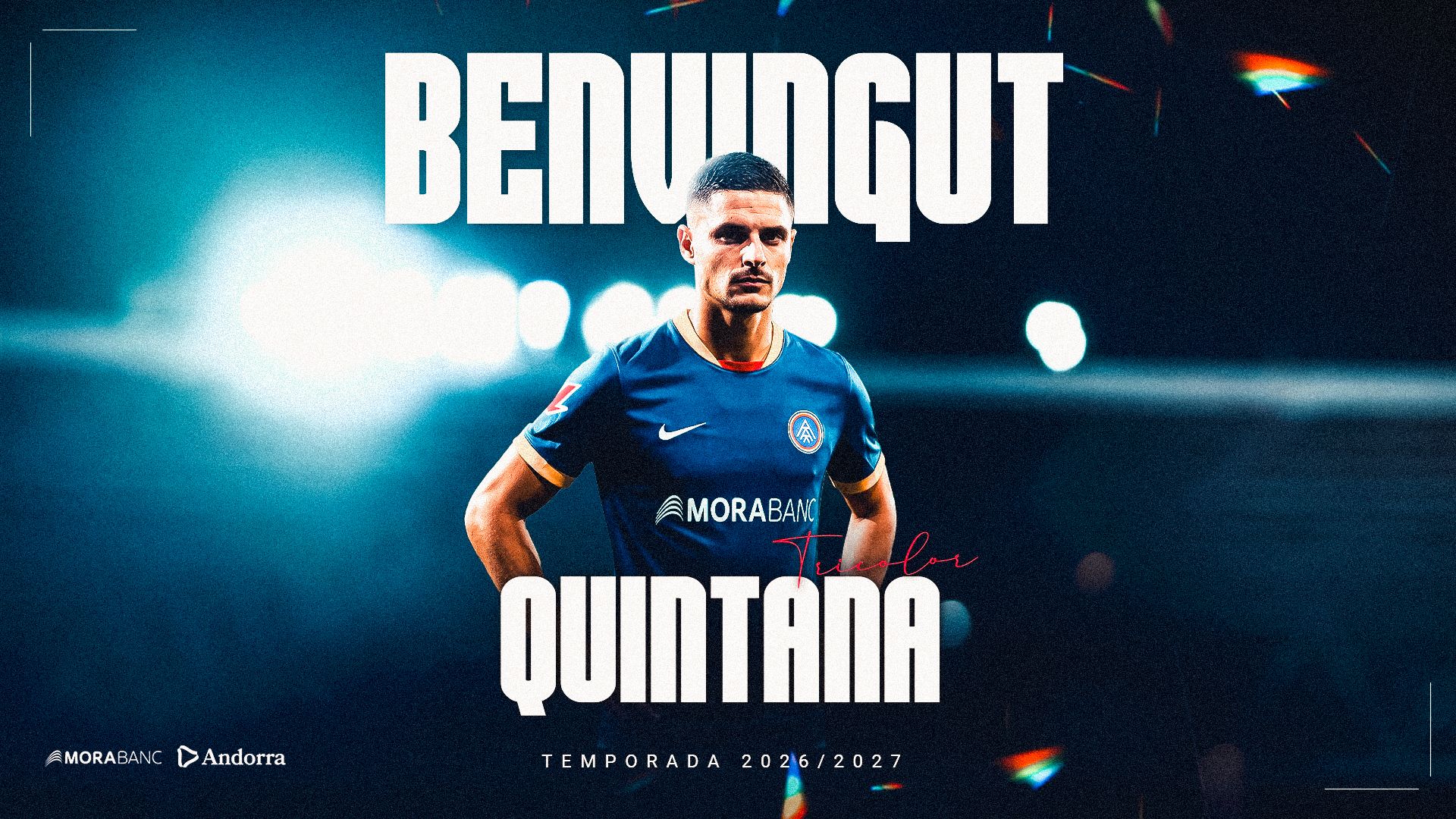 El nou fixatge de l'FC Andorra, Nacho Quintana.