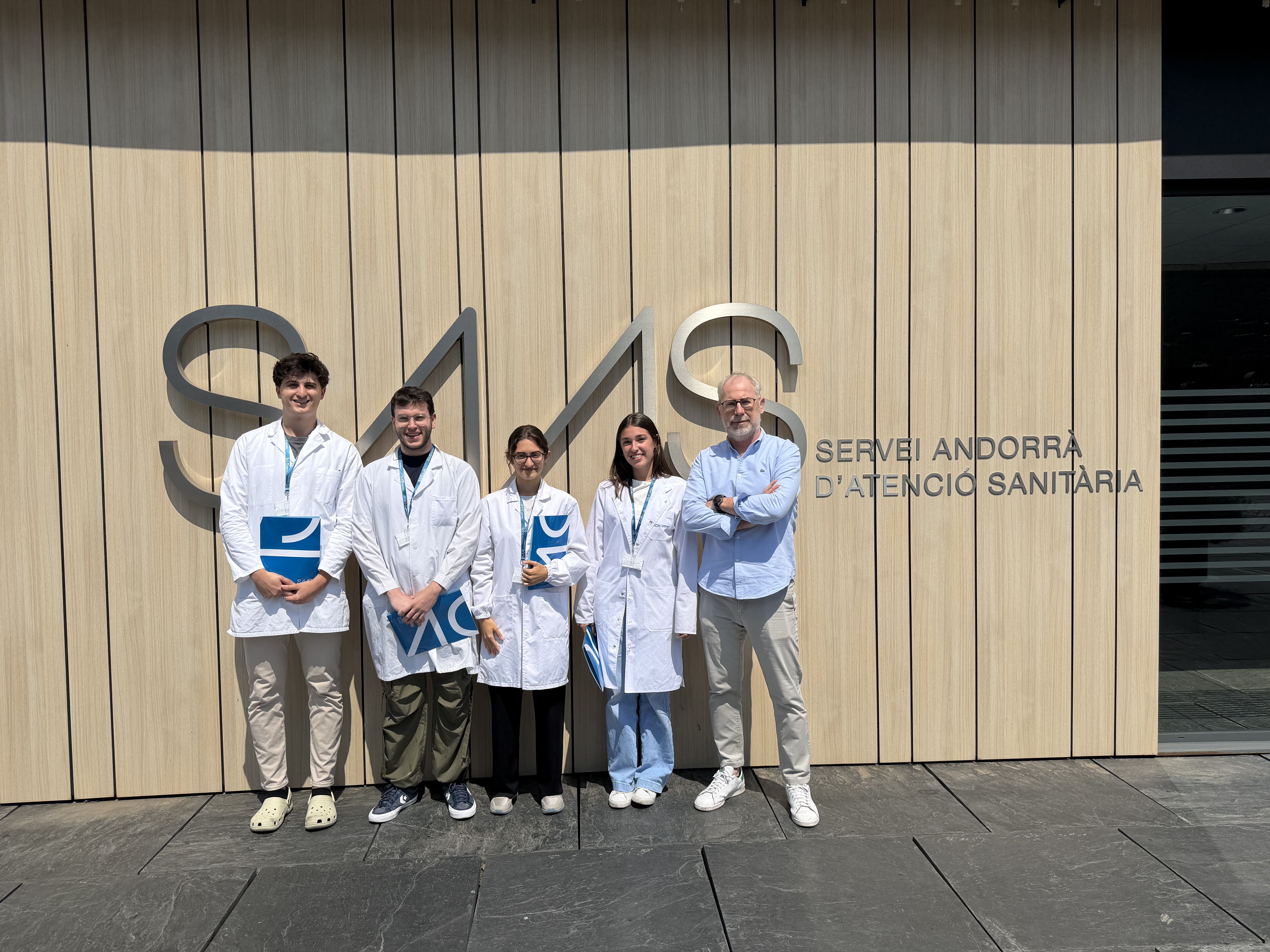 8 estudiants de Medicina i Ciències de la Salut del país continuen la seva formació aquest estiu a l’Hospital de Meritxell.