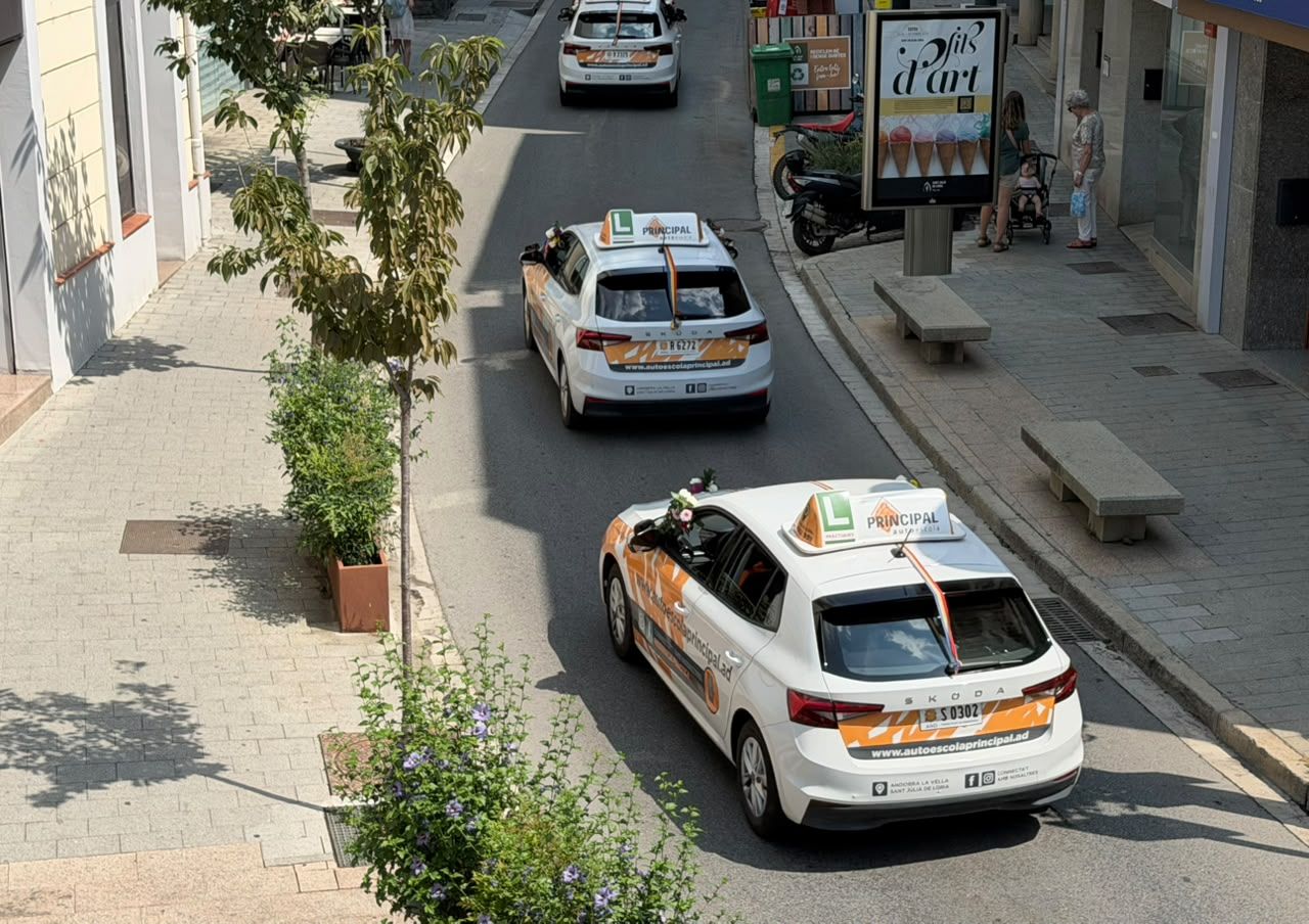Els vehicles d'autoescola tampoc perden la seva oportunitat. Els vehicles d'autoescola tampoc perden la seva oportunitat.