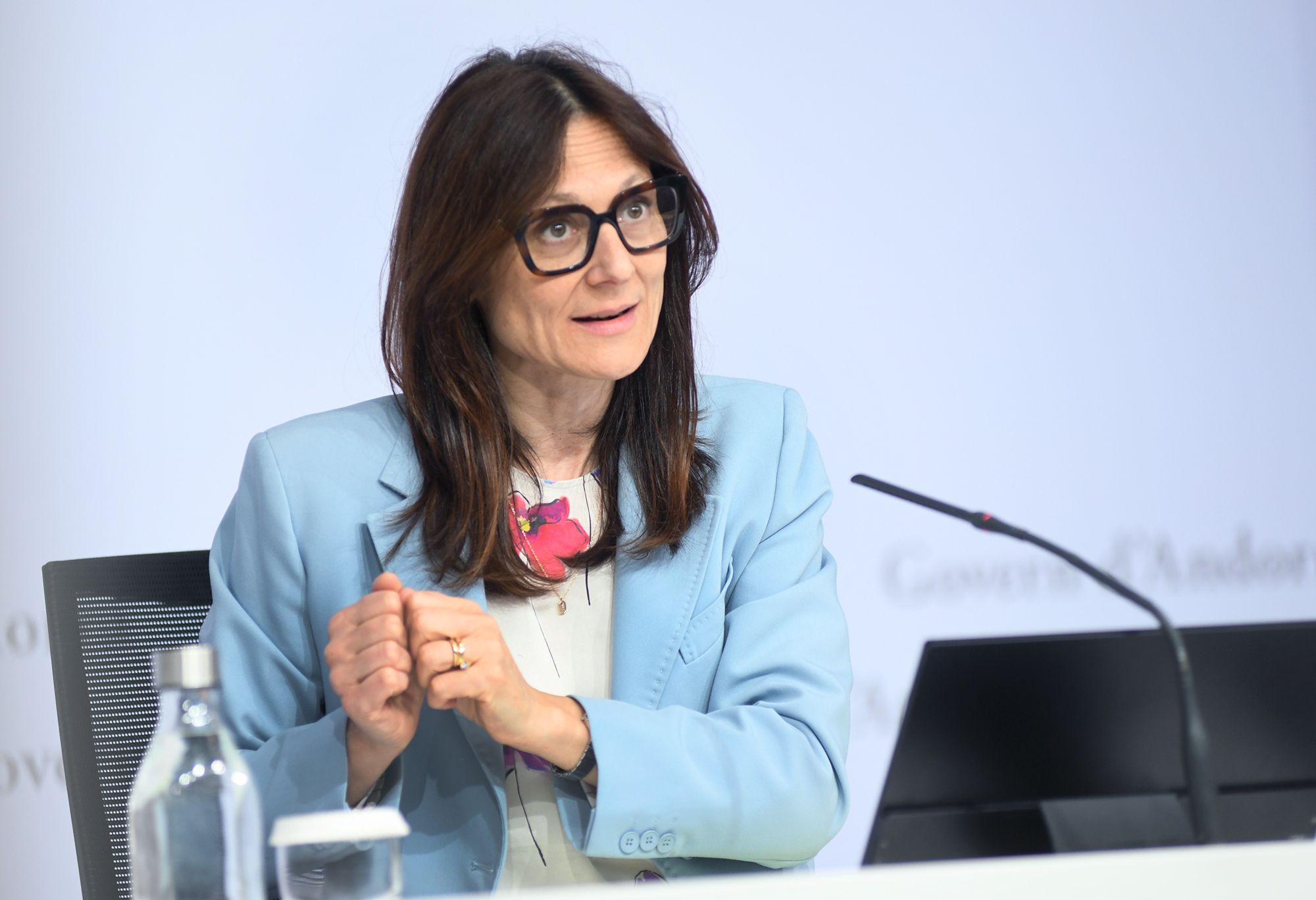 Ester Molné ha presentat el projecte de llei del personal del Consell Superior de la Justícia aquest migdia. Ester Molné ha presentat el projecte de llei del personal del Consell Superior de la Justícia aquest migdia.