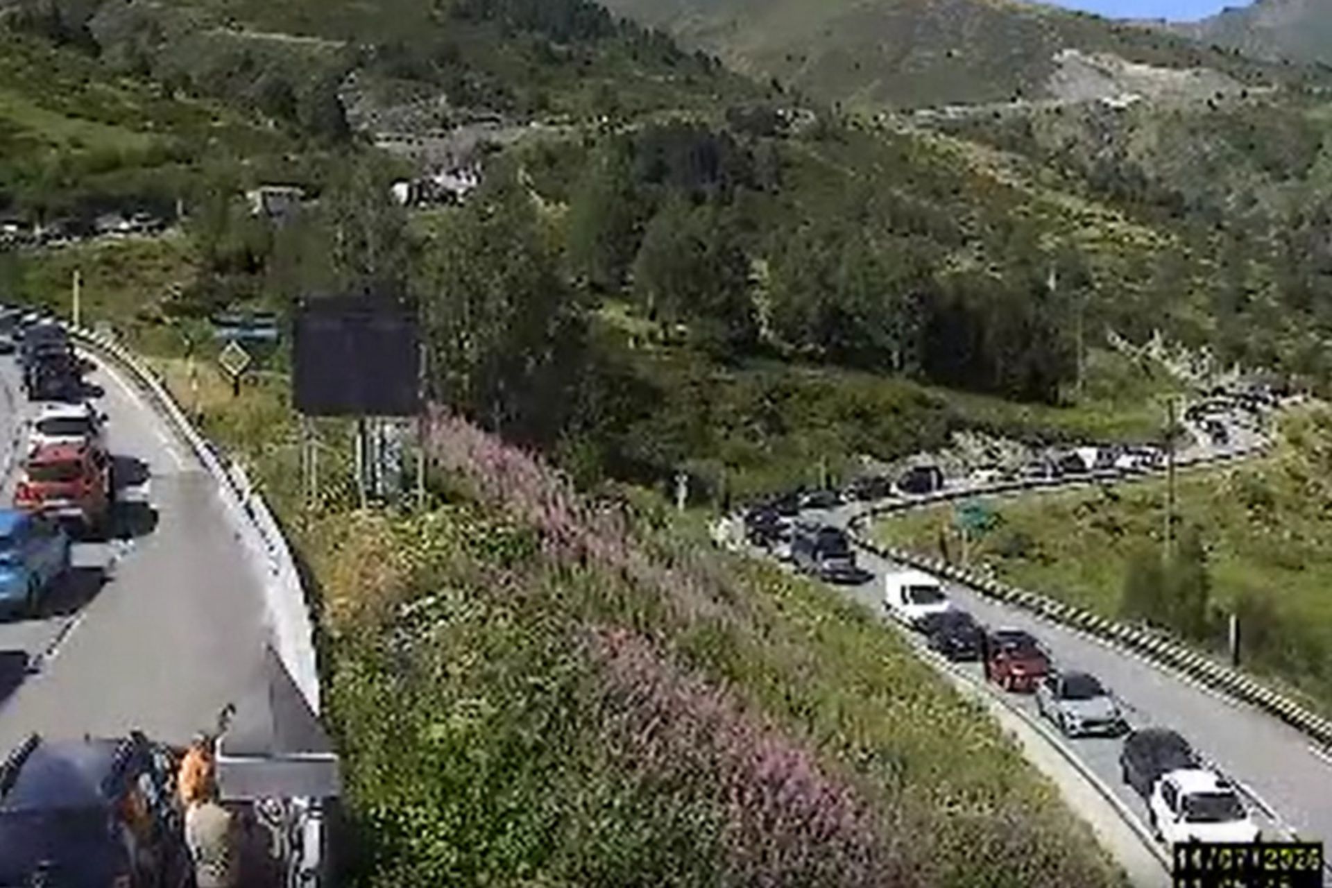 L'accident està provocant importants retencions en l'accés a Andorra.