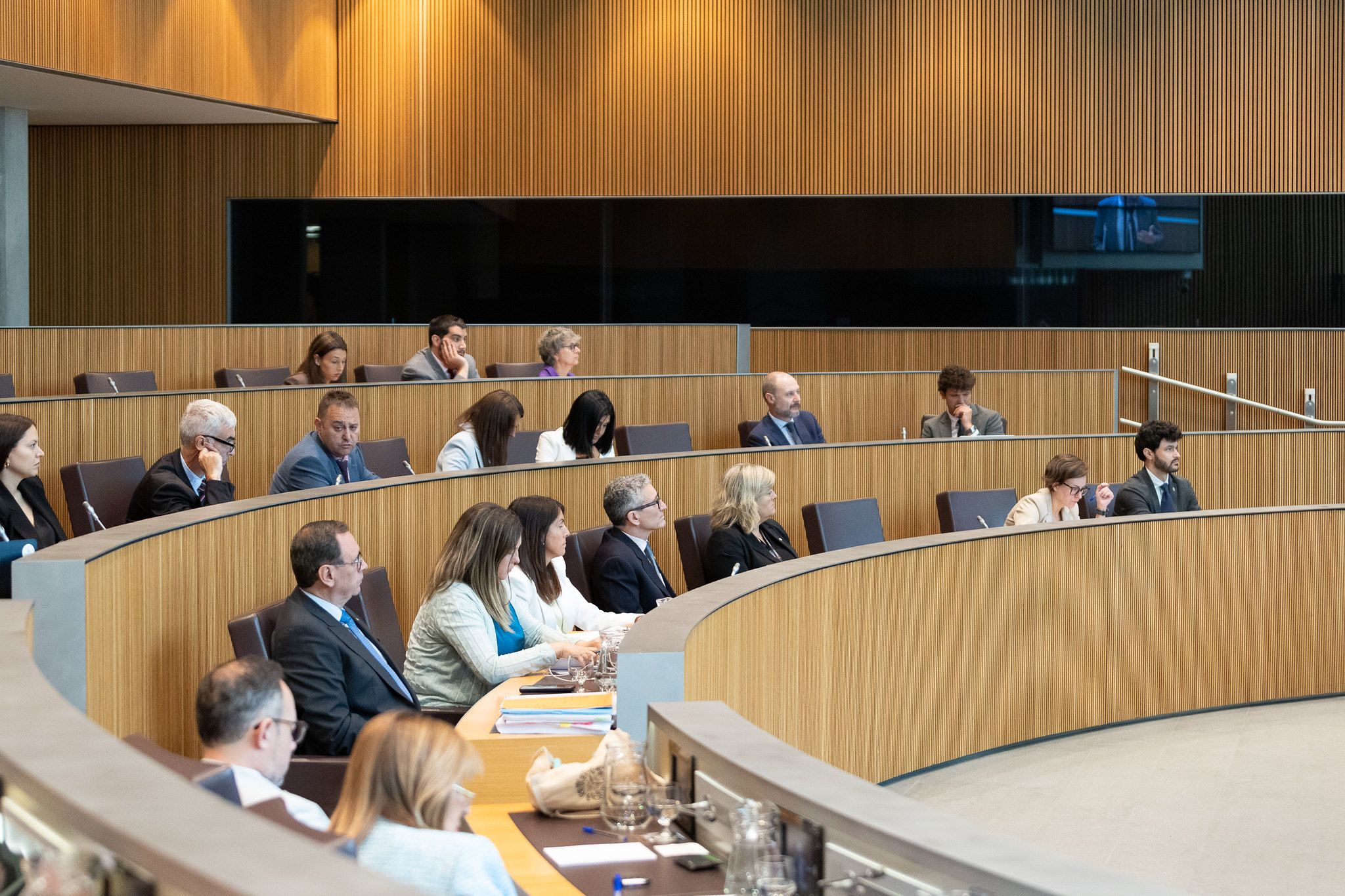 Els consellers generals han conegut la notícia sortint de l'hemicicle en acabar la sessió del Consell General d'avui. Els consellers generals han conegut la notícia sortint de l'hemicicle en acabar la sessió del Consell General d'avui.