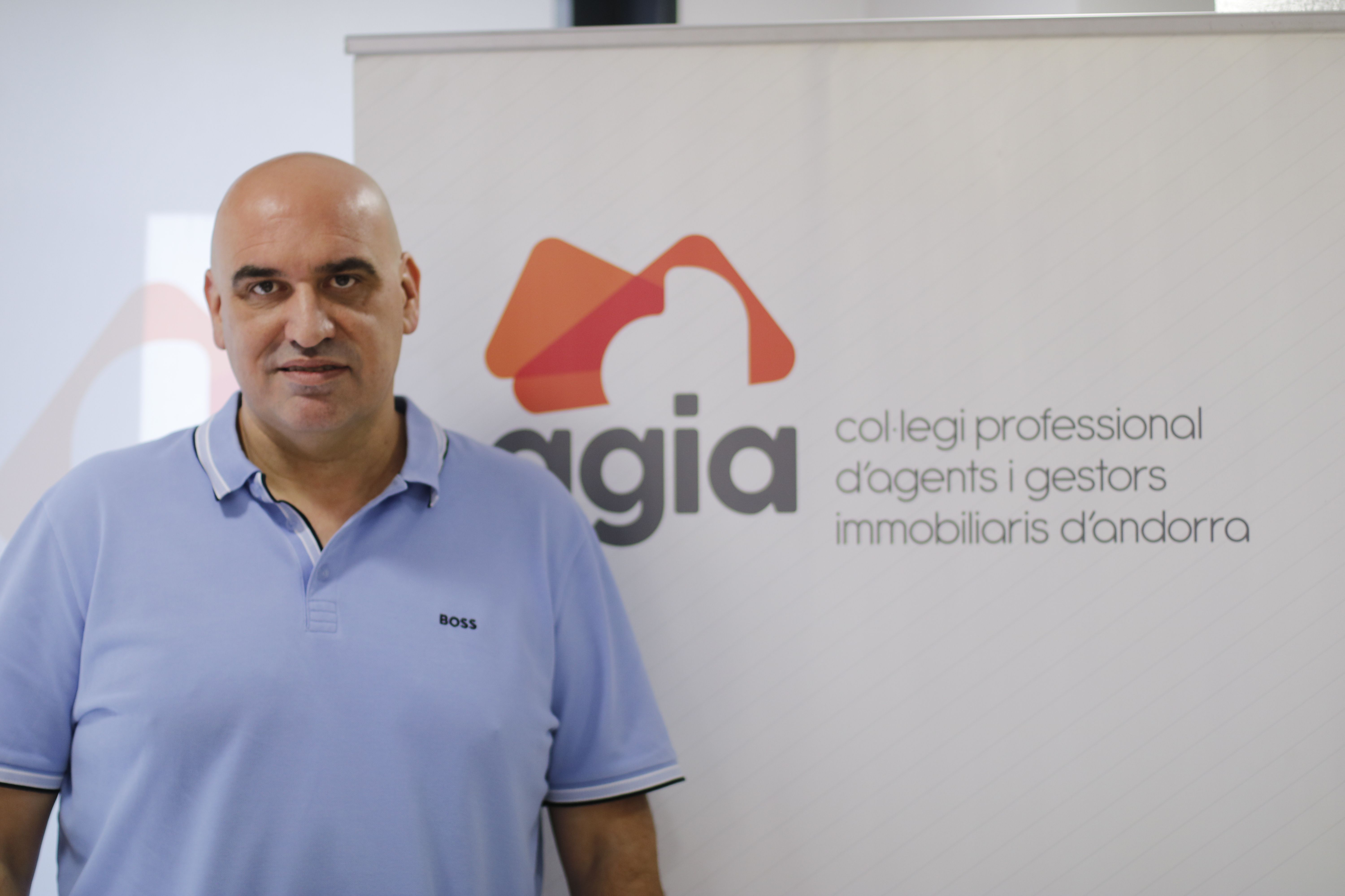 Jordi Ribó, president de l'AGIA. Jordi Ribó, president de l'AGIA.