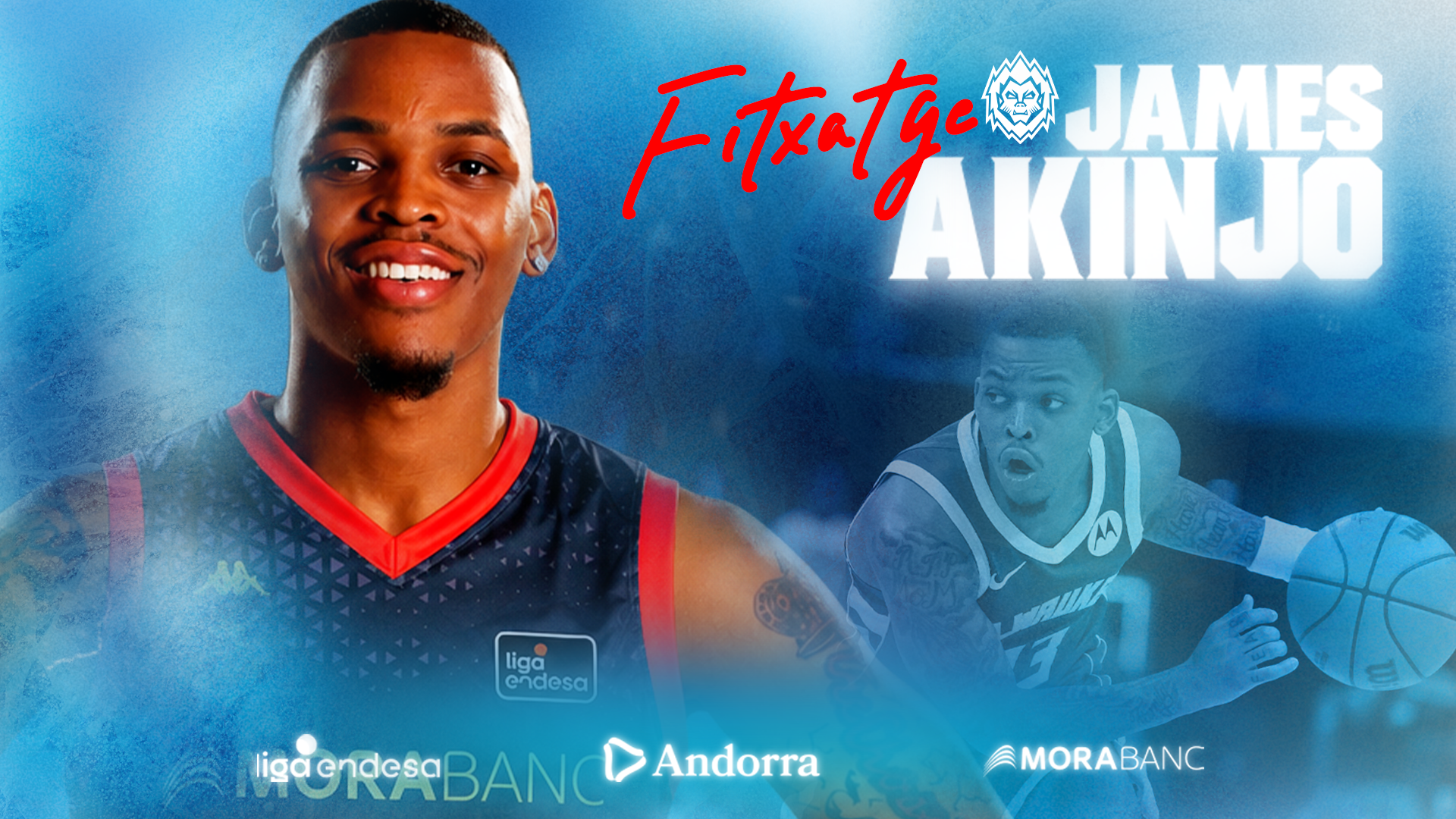 El MoraBanc Andorra incorpora James Akinjo. El MoraBanc Andorra incorpora James Akinjo.