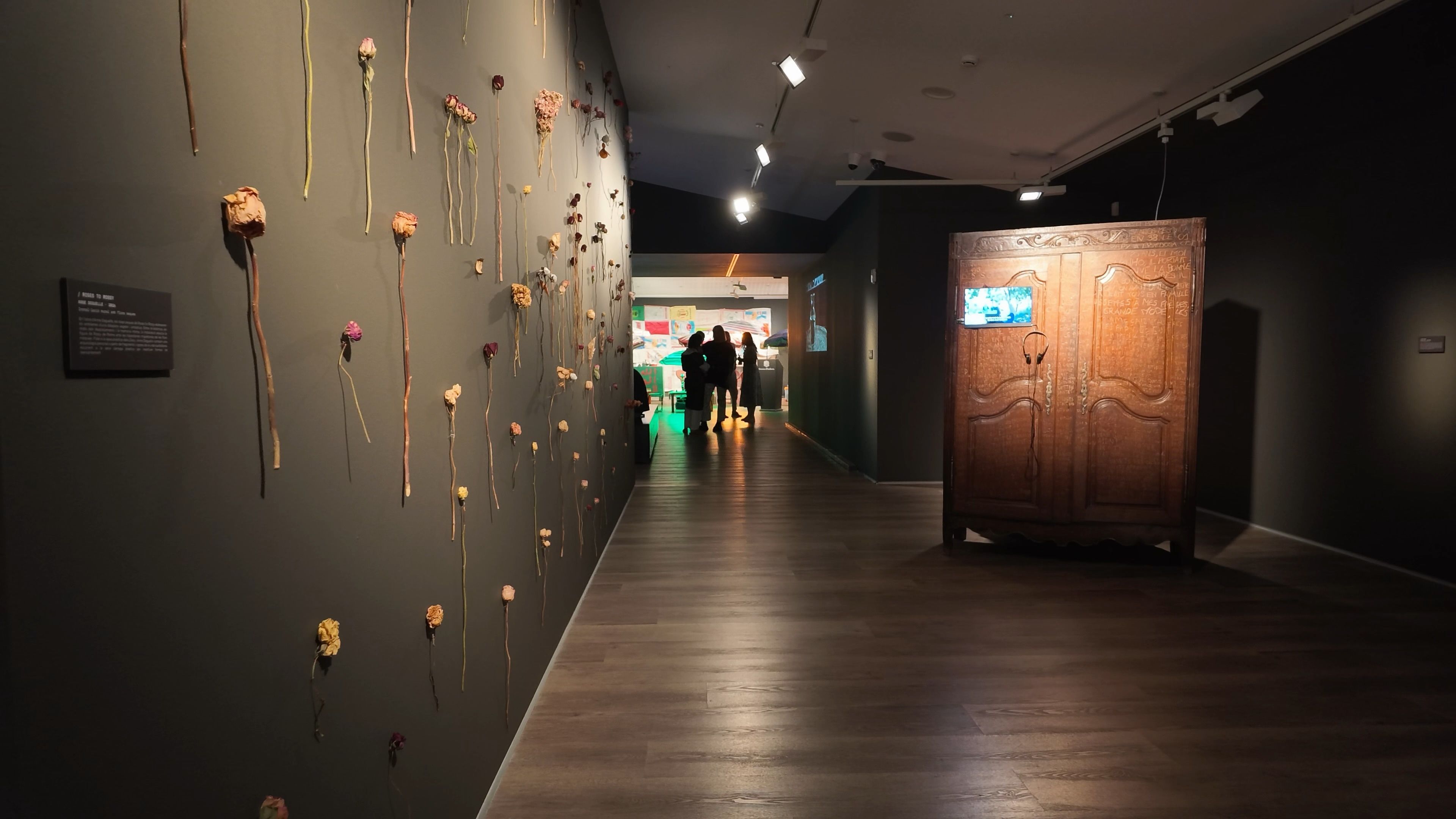 Inauguració de l’exposició ‘Entre dos mons, camins’.