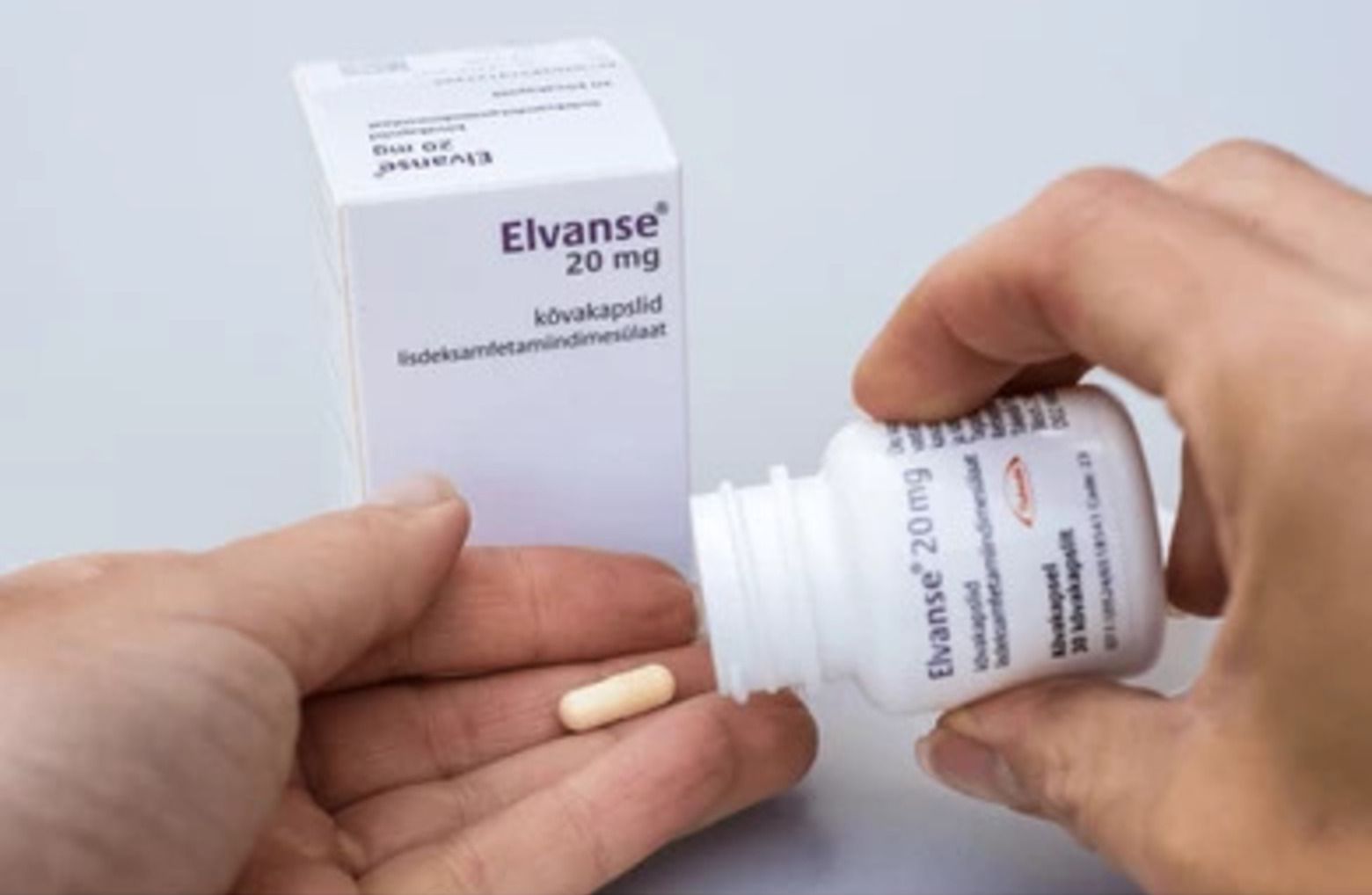 Una imatge d'un dels formats d'Elvanse. Una imatge d'un dels formats d'Elvanse.