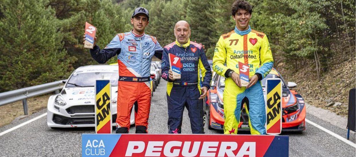 Sòlid lideratge de Gerard de la Casa en turismes a la pujada a la Peguera.