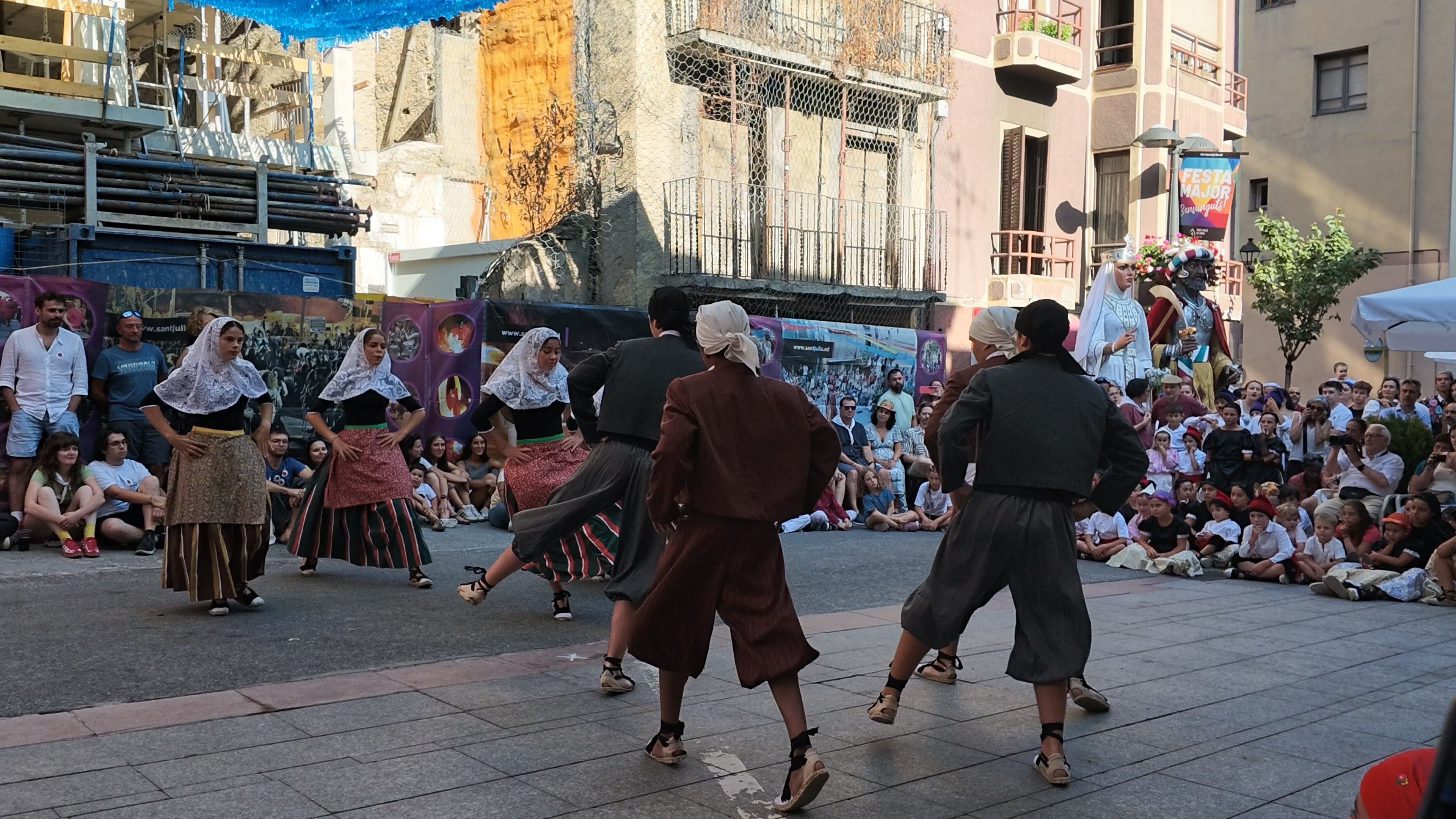Una de les danses que s'han interpretat. 