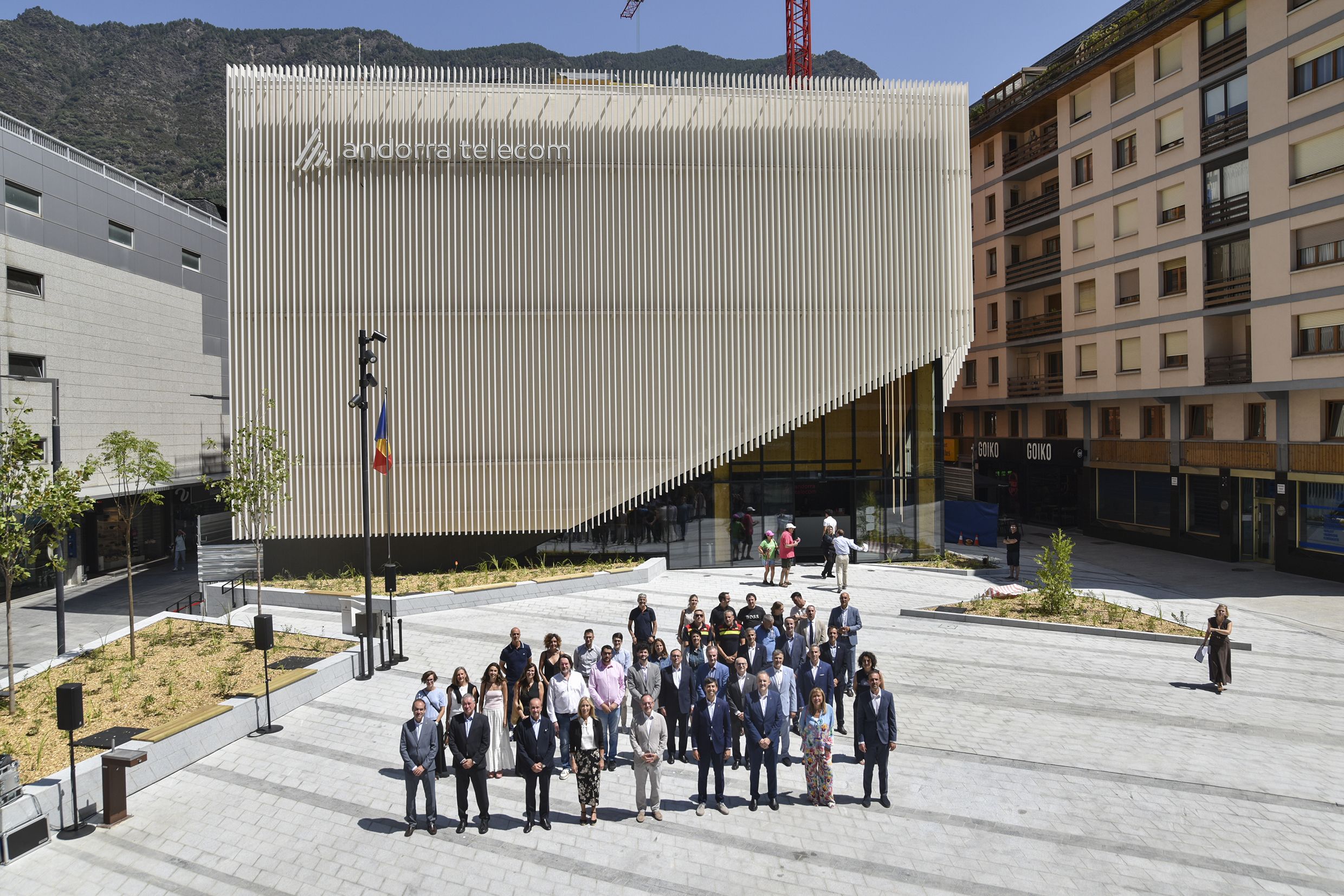 Inauguració plaça de Bombers i botiga NODE.
