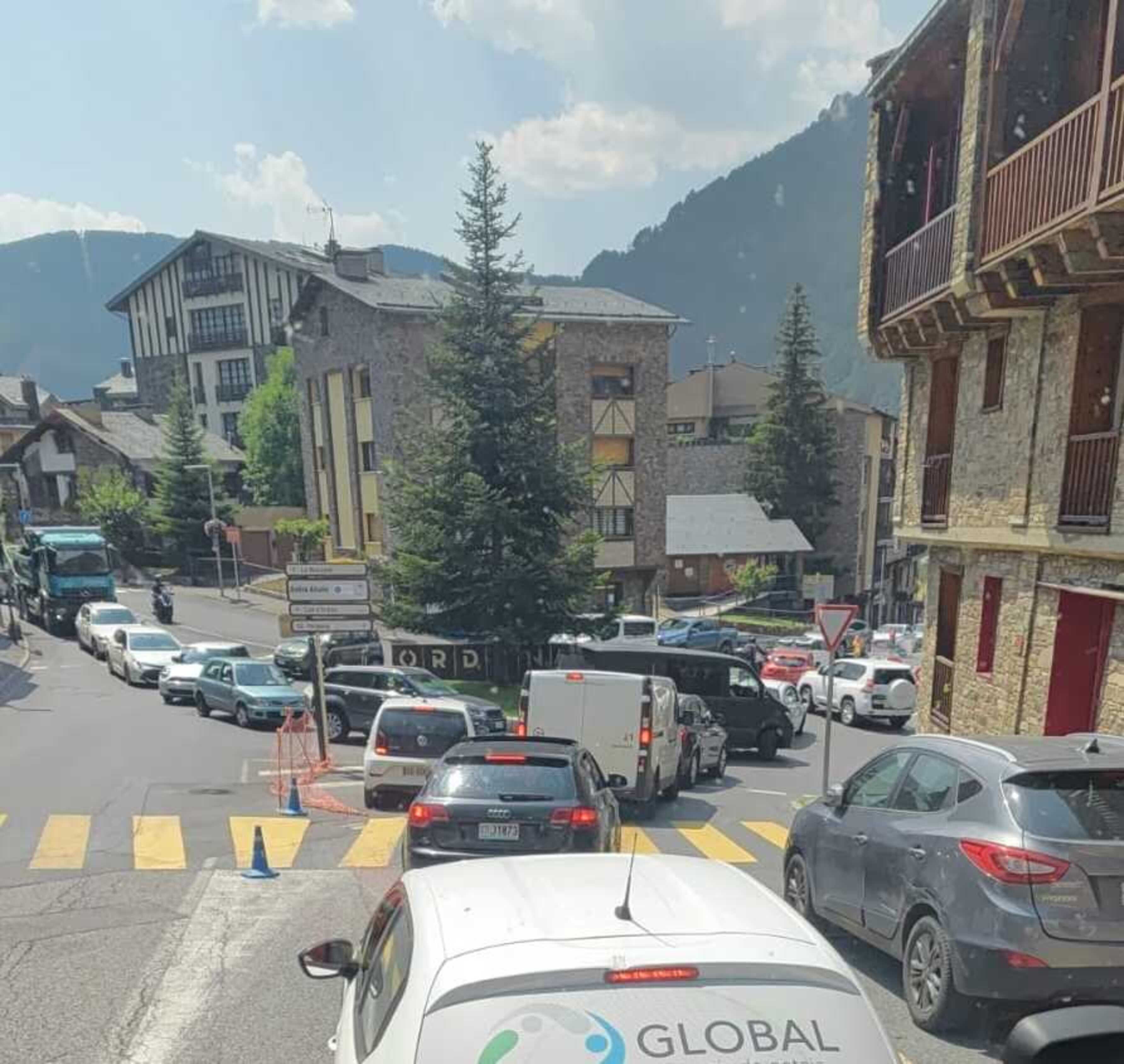 Retenció aquesta tarda.