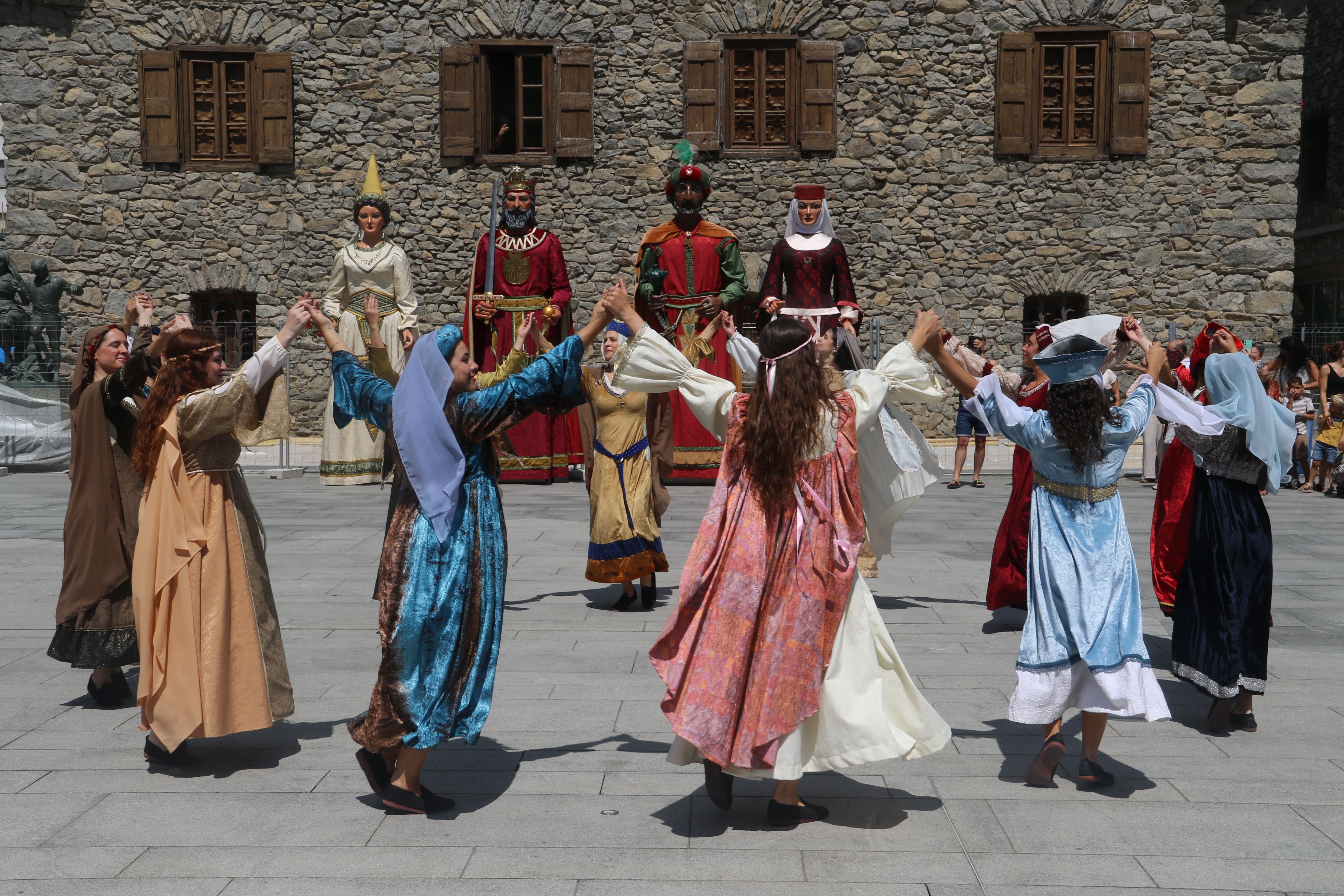 Un moment de la ballada de danses medievals.