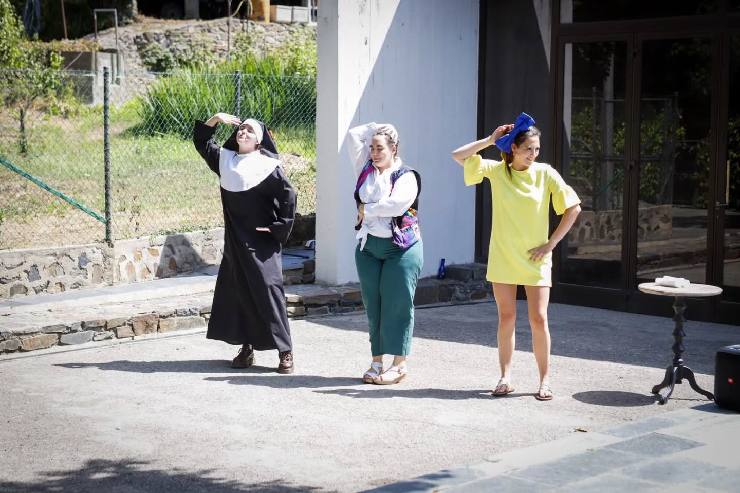 Diversos dels personatges de la història.