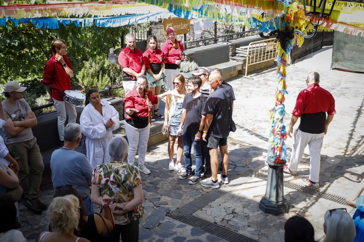 Una de les visites d'aquest diumenge.