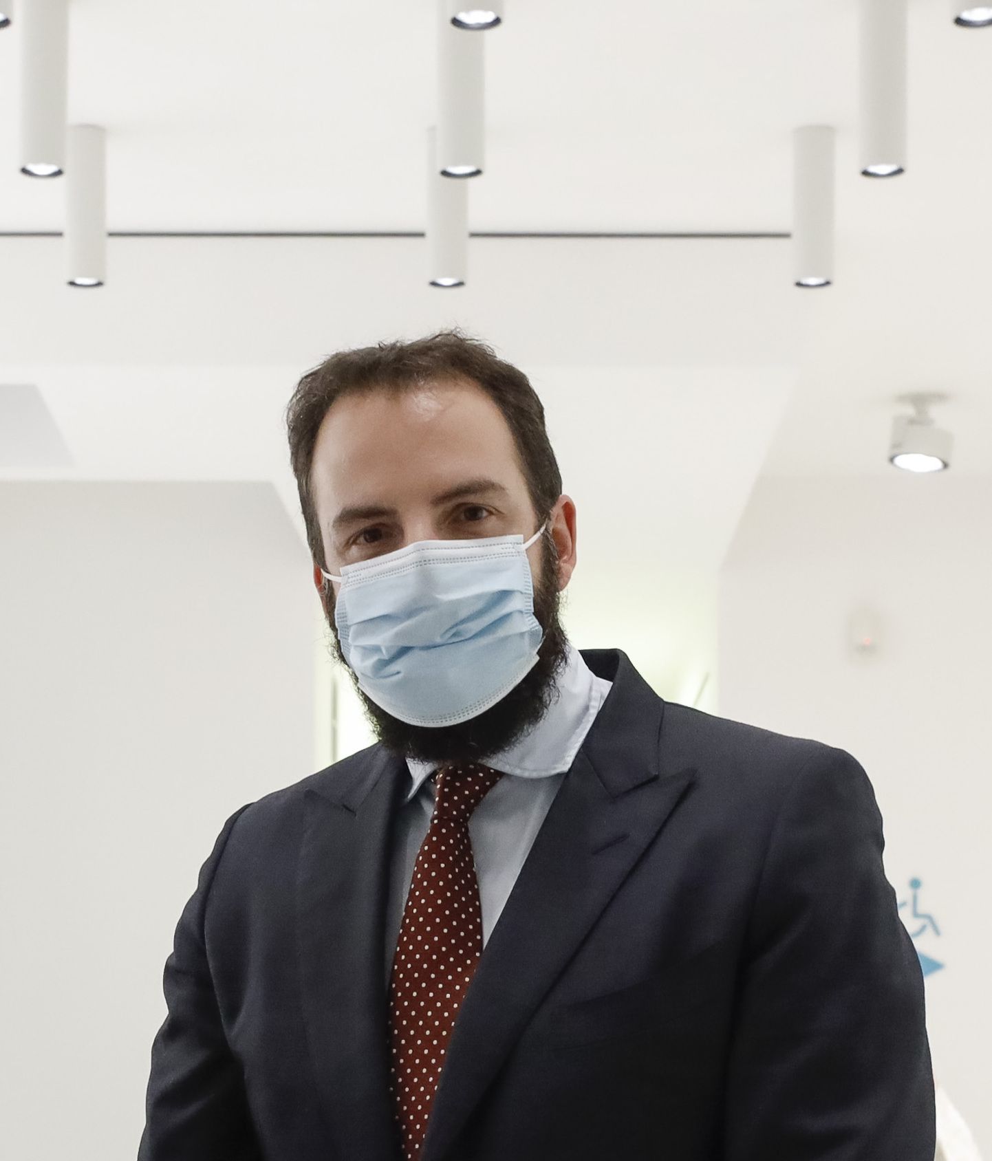 Borja Thyssen en una visita al museu al qual dona nom la seva mare el 2022, quan encara cuejava la pandèmia. Borja Thyssen en una visita al museu al qual dona nom la seva mare el 2022, quan encara cuejava la pandèmia.