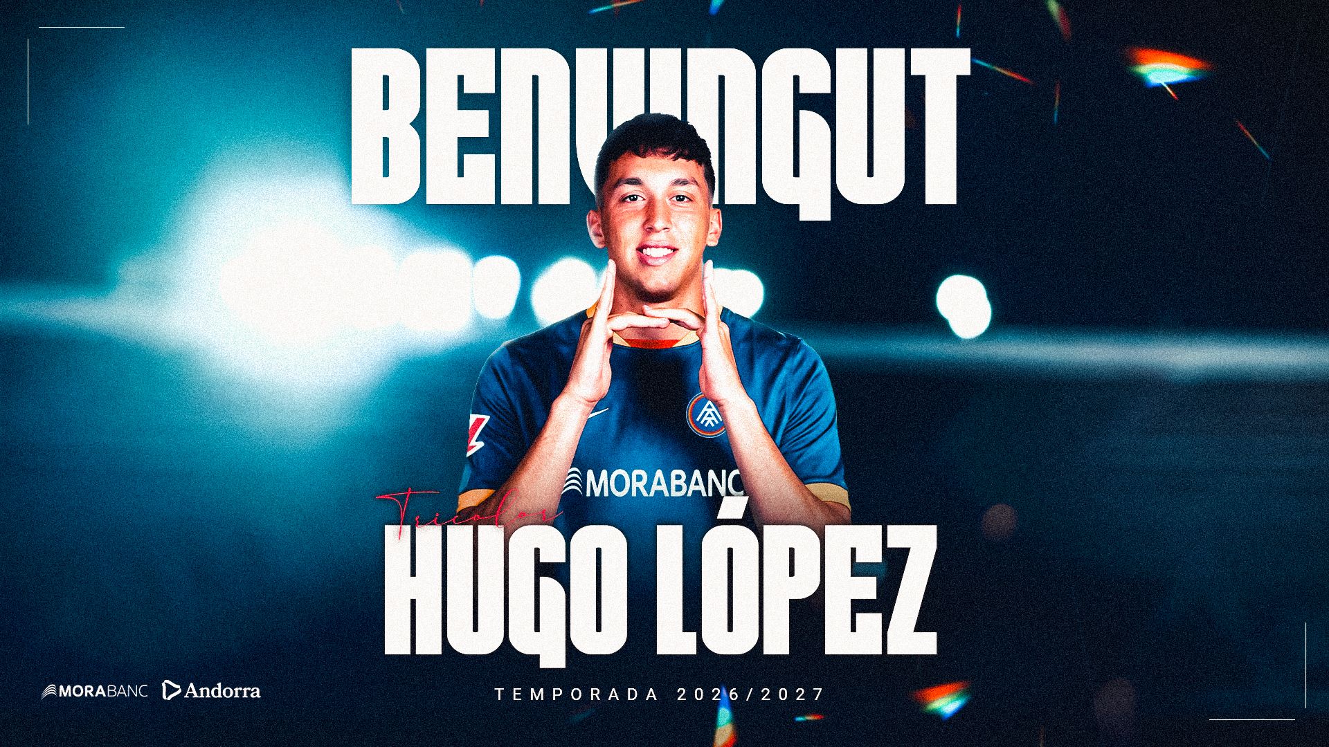 L'Andorra ha anunciat aquest dimarts el fitxatge del davanter Hugo López.