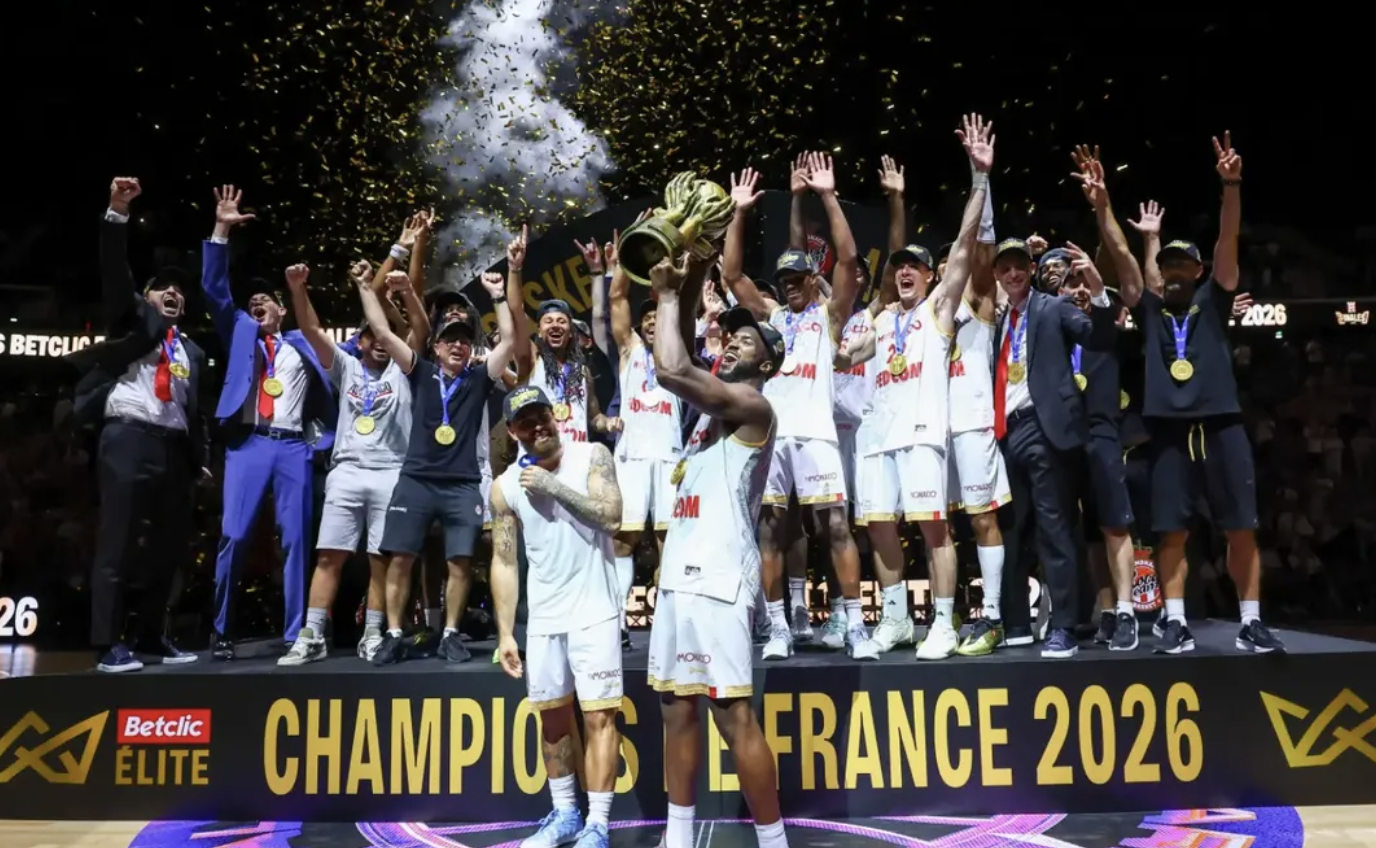 L'AS Monaco, vigent campió de la lliga francesa. 
