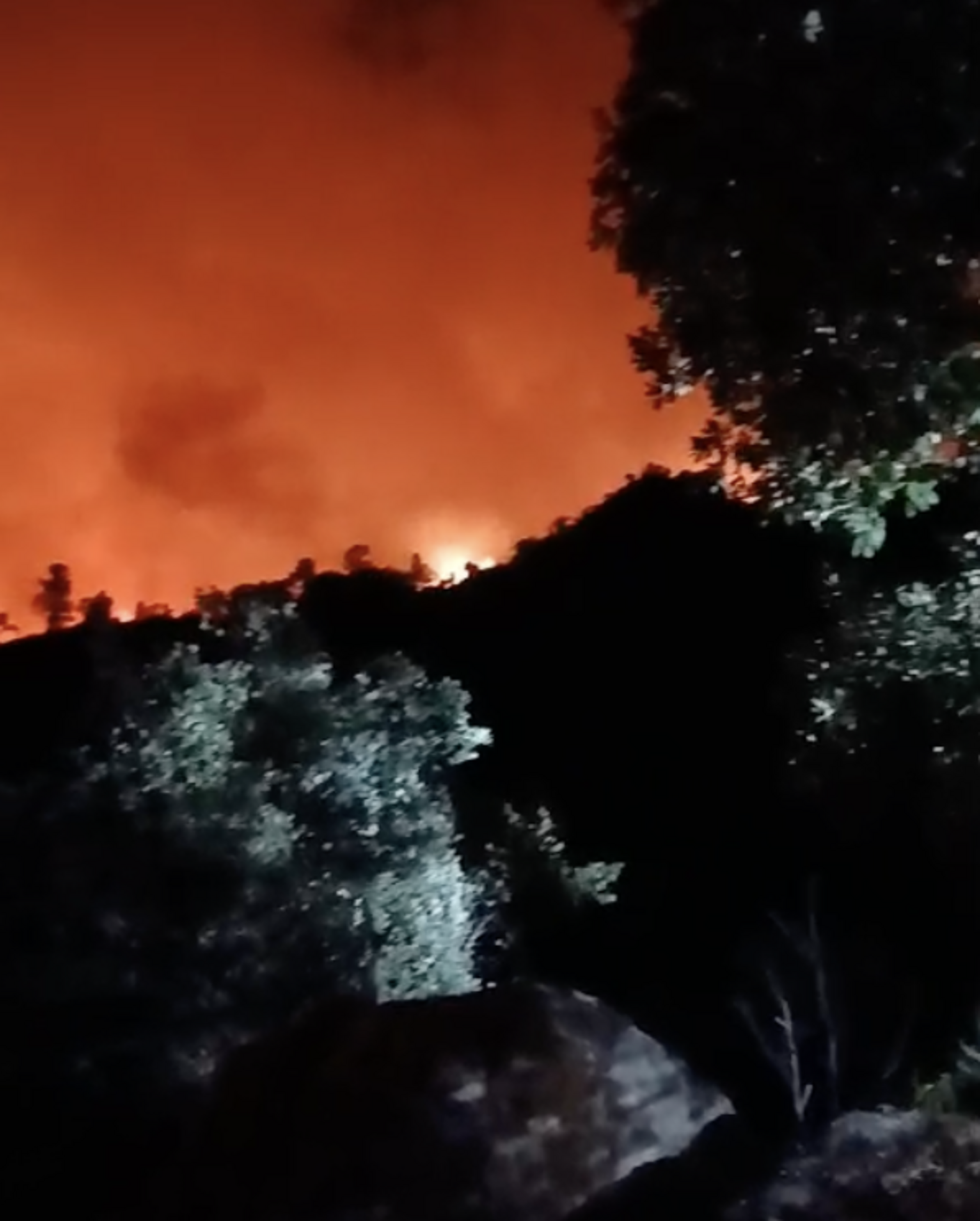 Un dels focs al nord de Portugal on ha estat fent tasques d'extinció els darrers dies un resident. Un dels focs al nord de Portugal on ha estat fent tasques d'extinció els darrers dies un resident.
