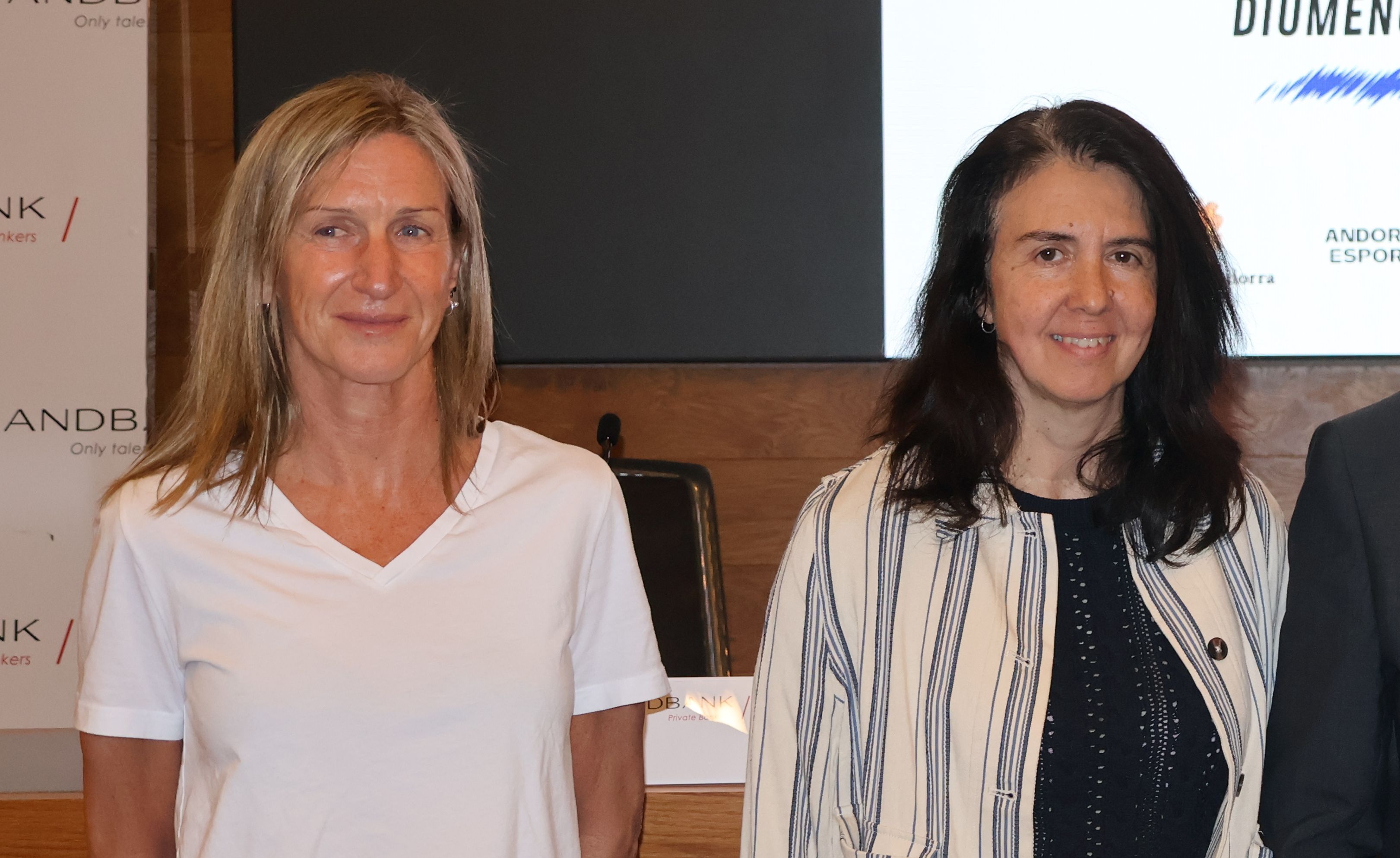 Eva Rodríguez i Anna Pallarès, vocal i presidenta de la FAG.