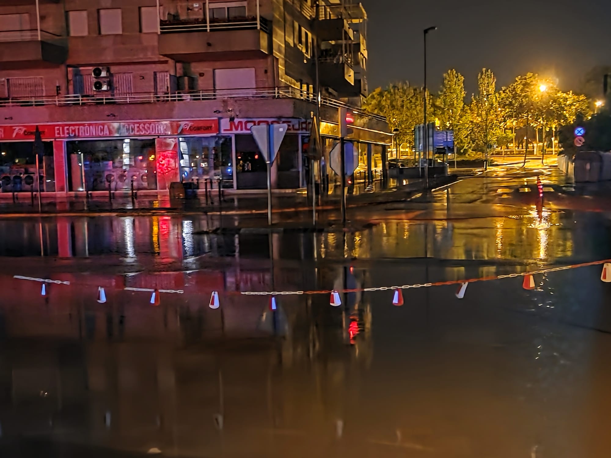Inundacions a Torredembarra Inundacions a Torredembarra
