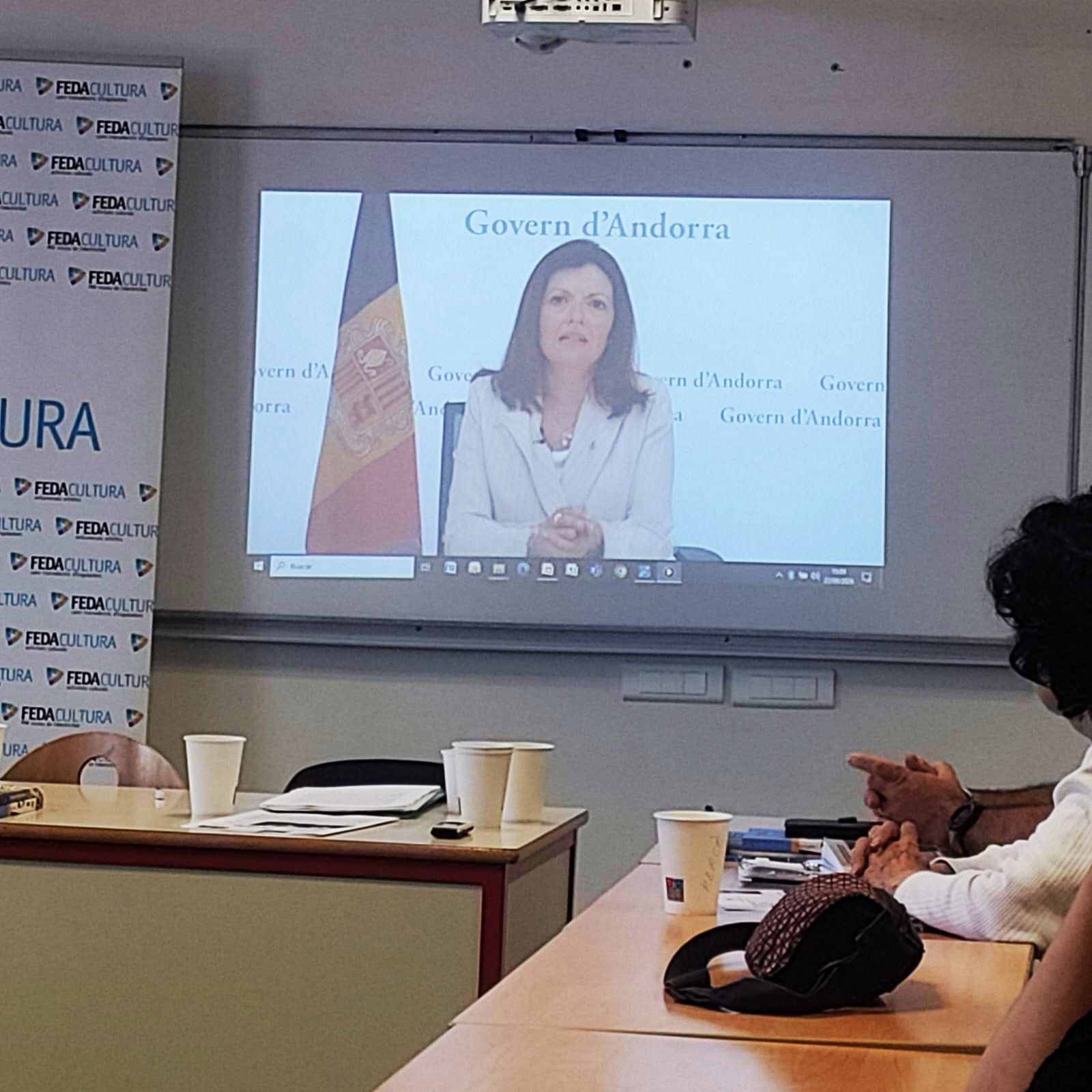 La ministra Imma Tor ha fet la seva compareixença a Prada de manera telemàtica. La ministra Imma Tor ha fet la seva compareixença a Prada de manera telemàtica.