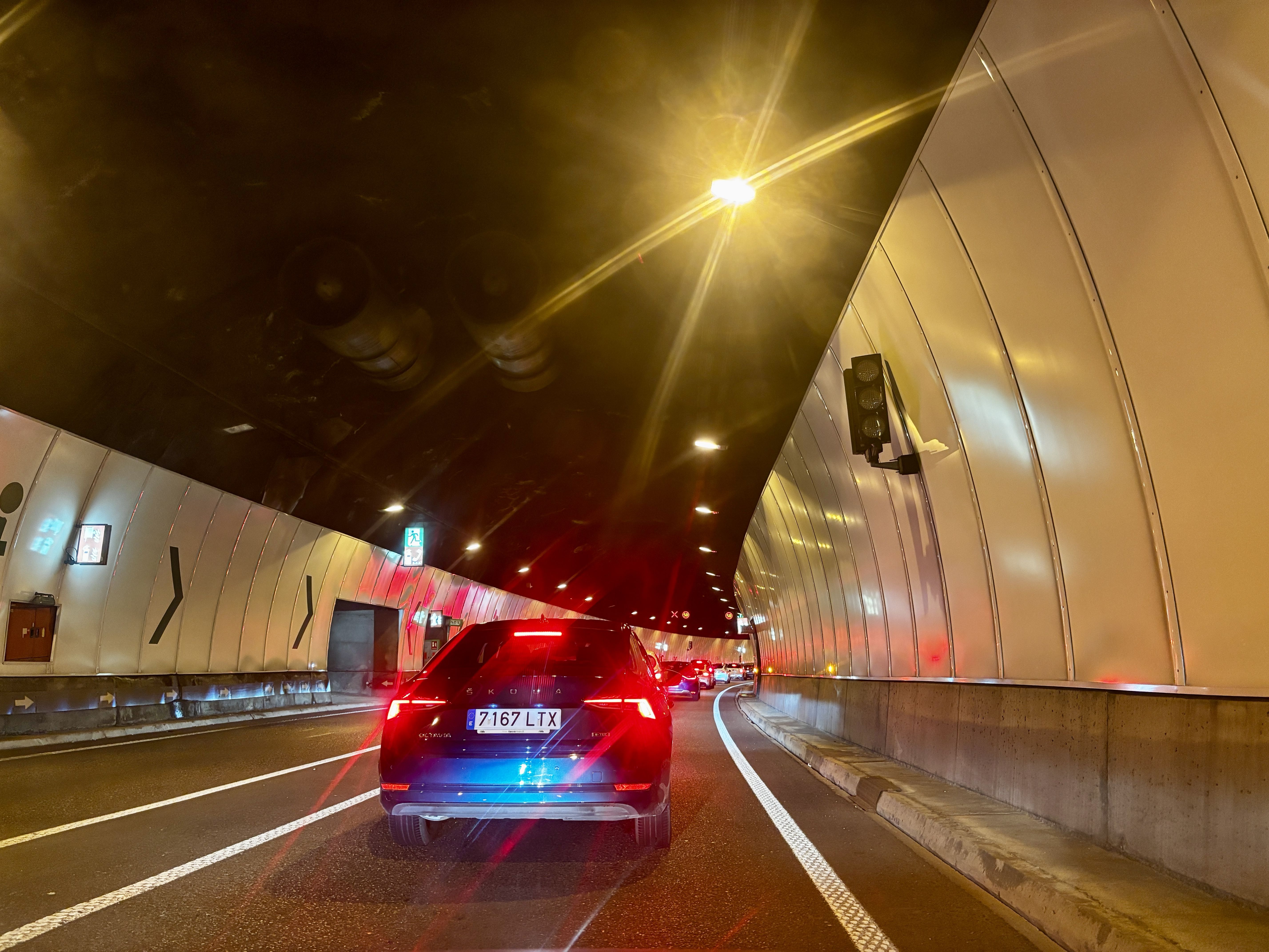 Retencions a l'interior del túnel del Pont Pla.