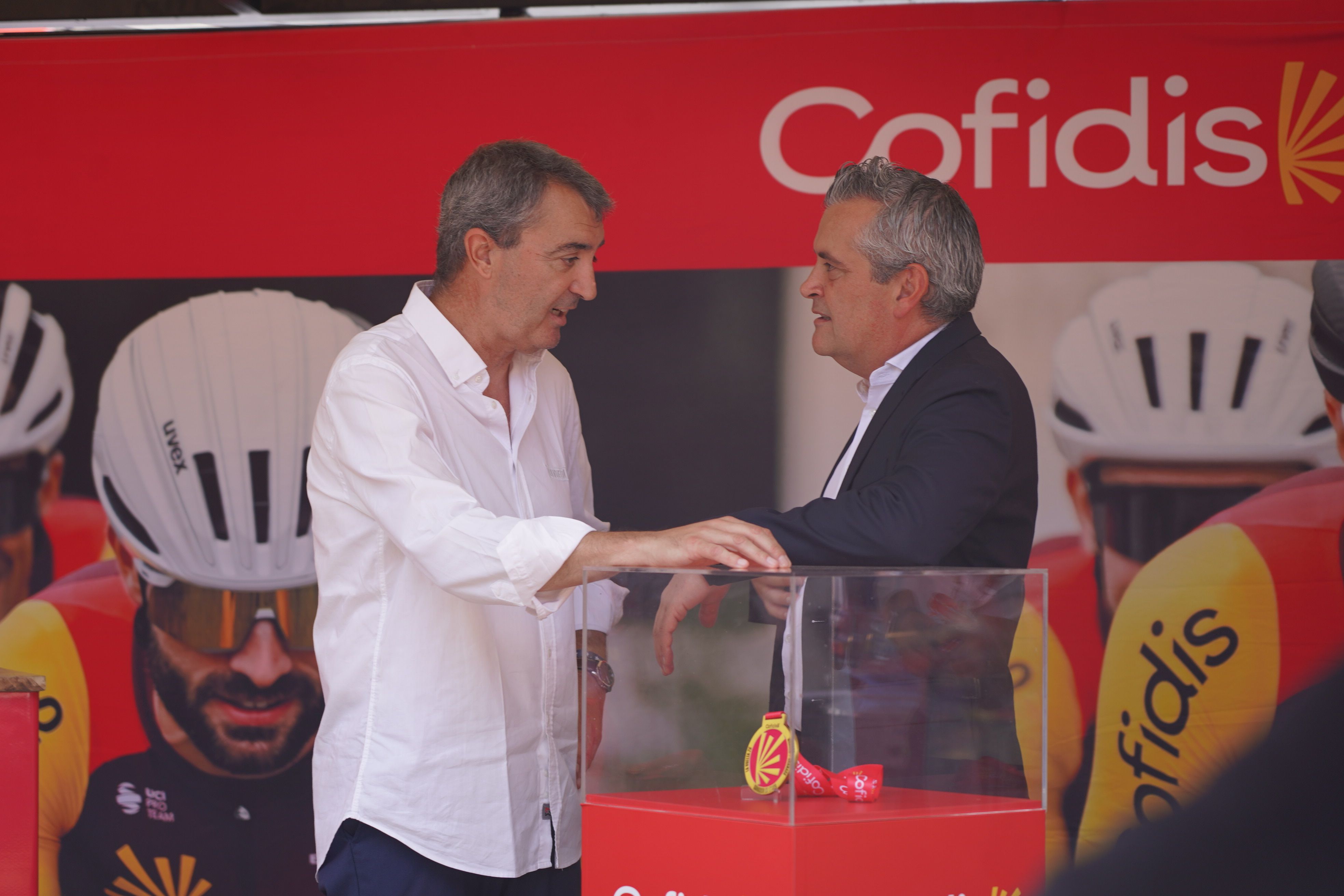 El director de la Vuelta, Javier Guillén. El director de la Vuelta, Javier Guillén.