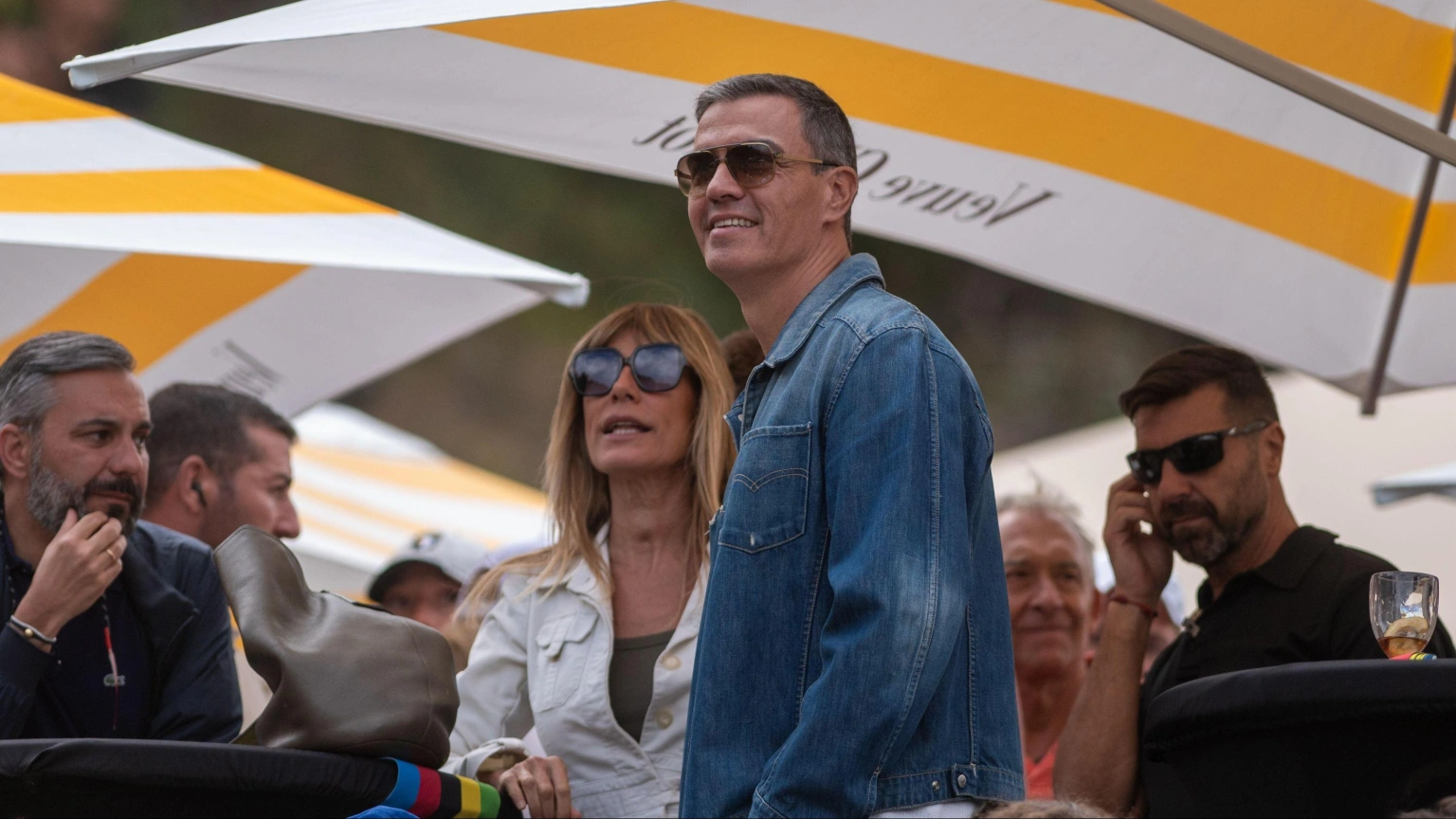 Pedro Sánchez i Begoña Gómez en una sortida anterior. Pedro Sánchez i Begoña Gómez en una sortida anterior.