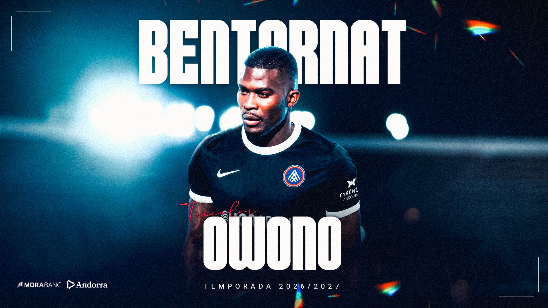 El nou porter de l'FC Andorra, Jesús Owono. El nou porter de l'FC Andorra, Jesús Owono.