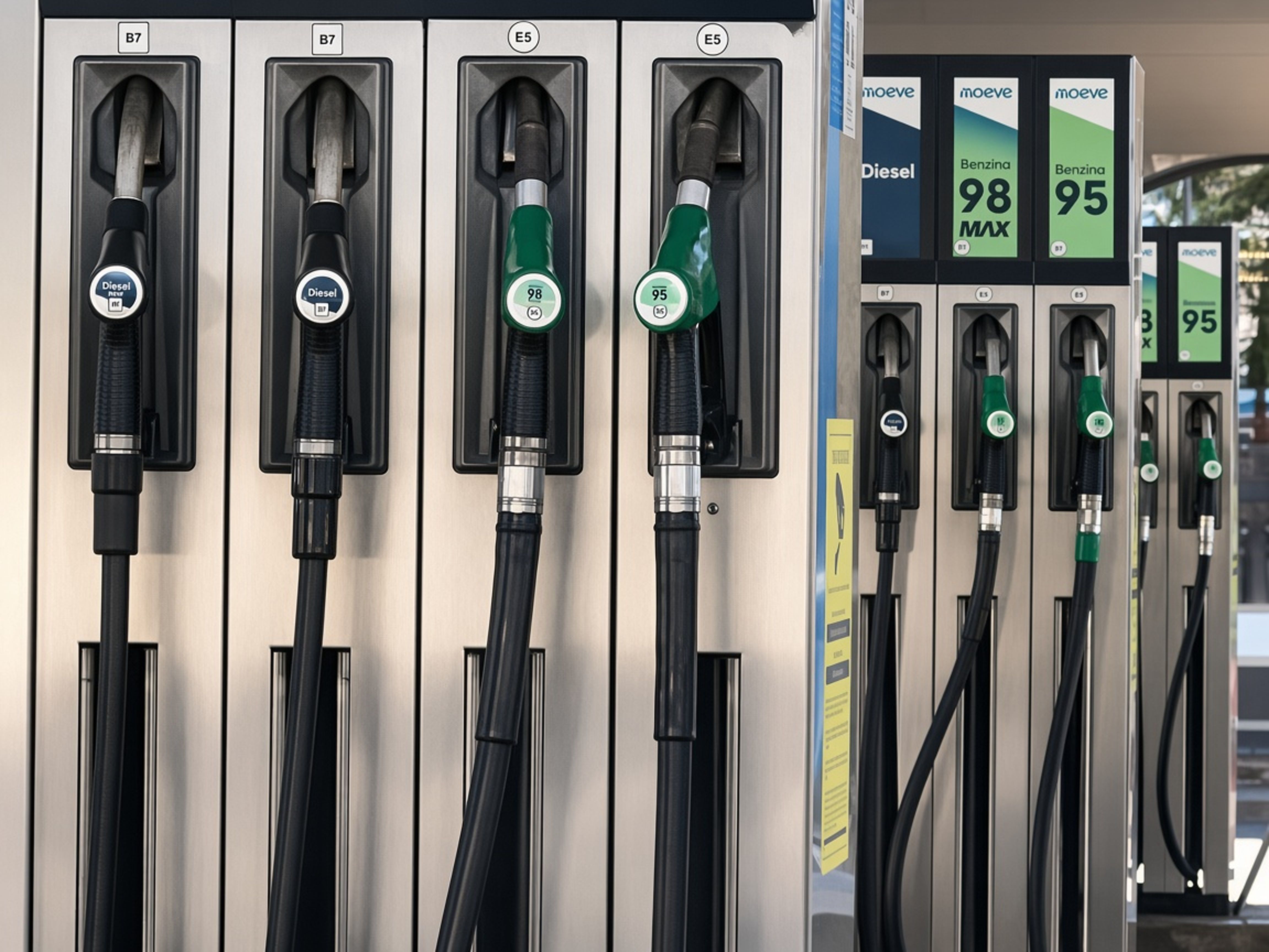 Sortidors de carburant. Sortidors de carburant.