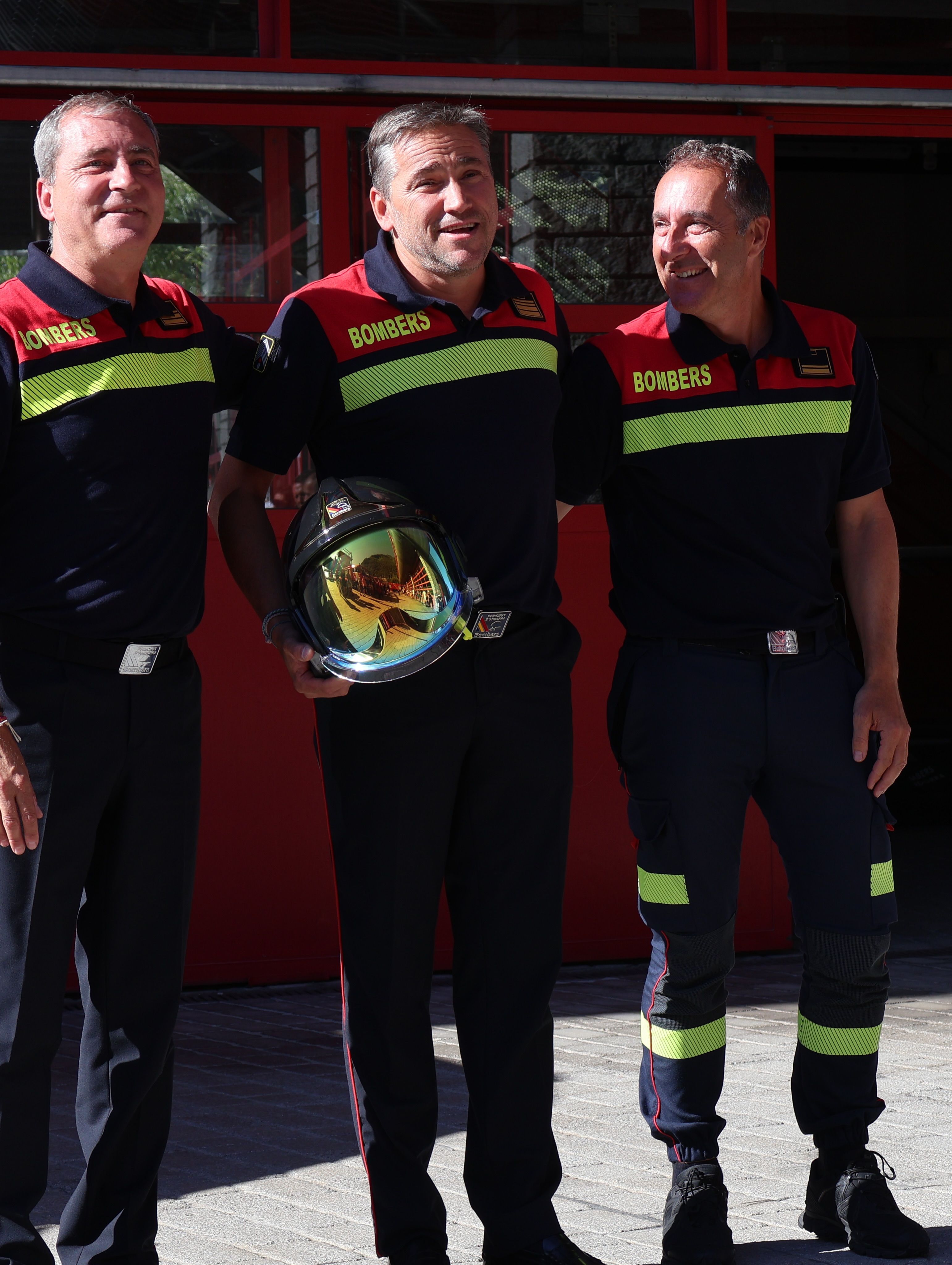 Jordi Farré en l'acte de comiat que alhora ha servit per donar el relleu a Juanjo Barrio (a la seva esquerra). Jordi Farré en l'acte de comiat que alhora ha servit per donar el relleu a Juanjo Barrio (a la seva esquerra).