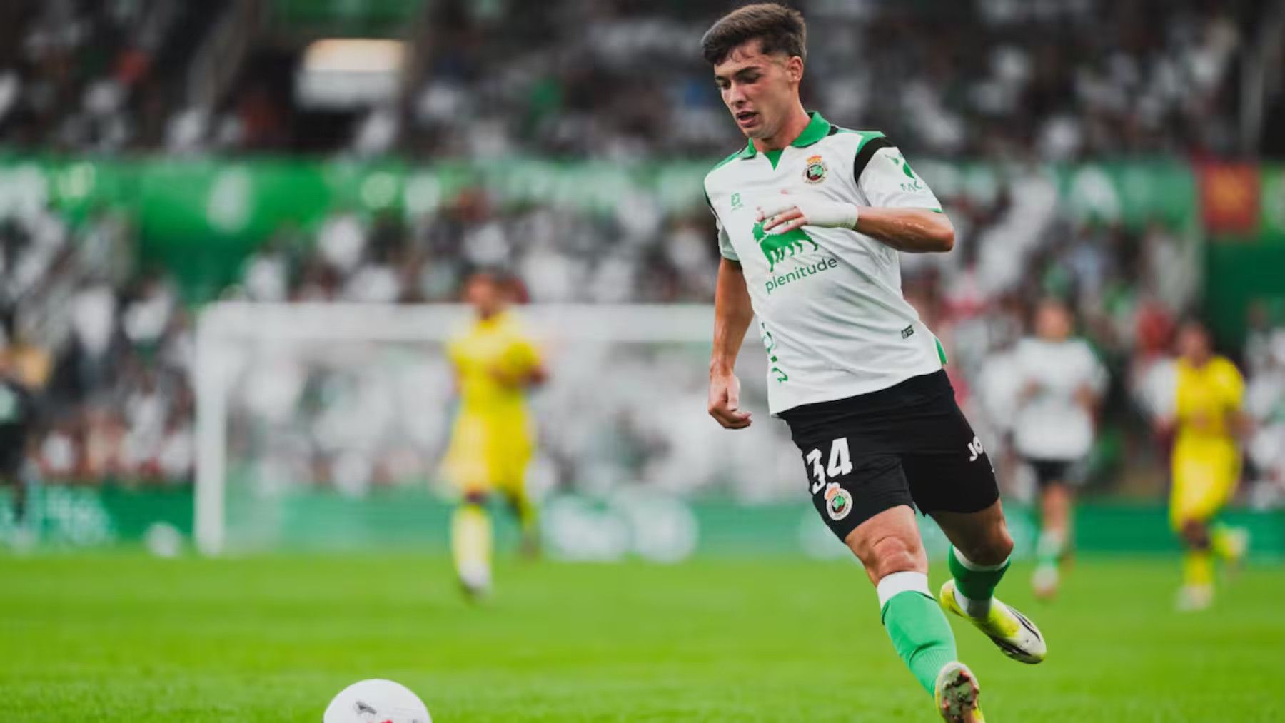 Diego Díaz, durant el partit contra el Vila-real.