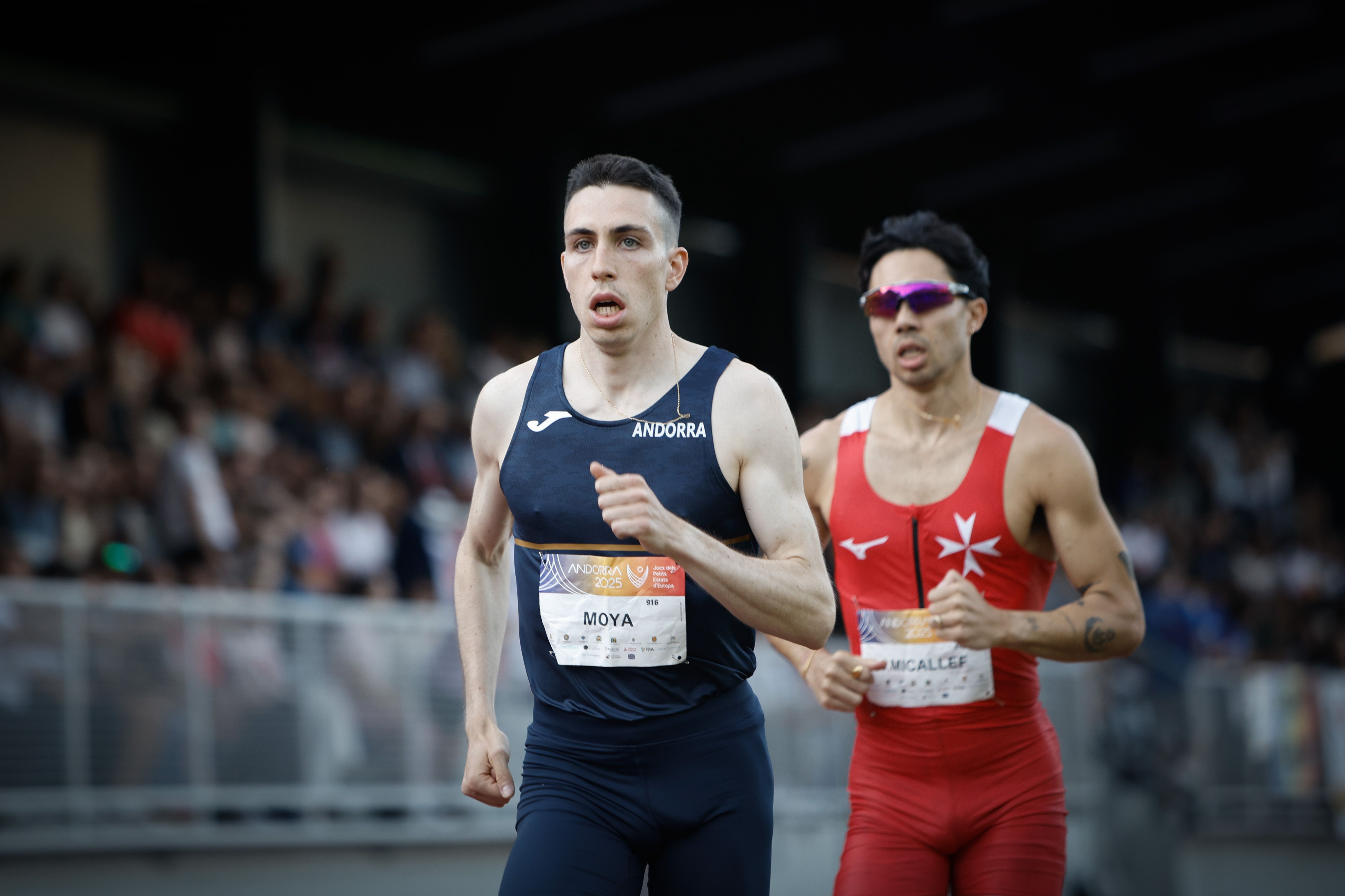 Moya ha creuat la línia d’arribada en setena posició amb un temps de 3:43.96.