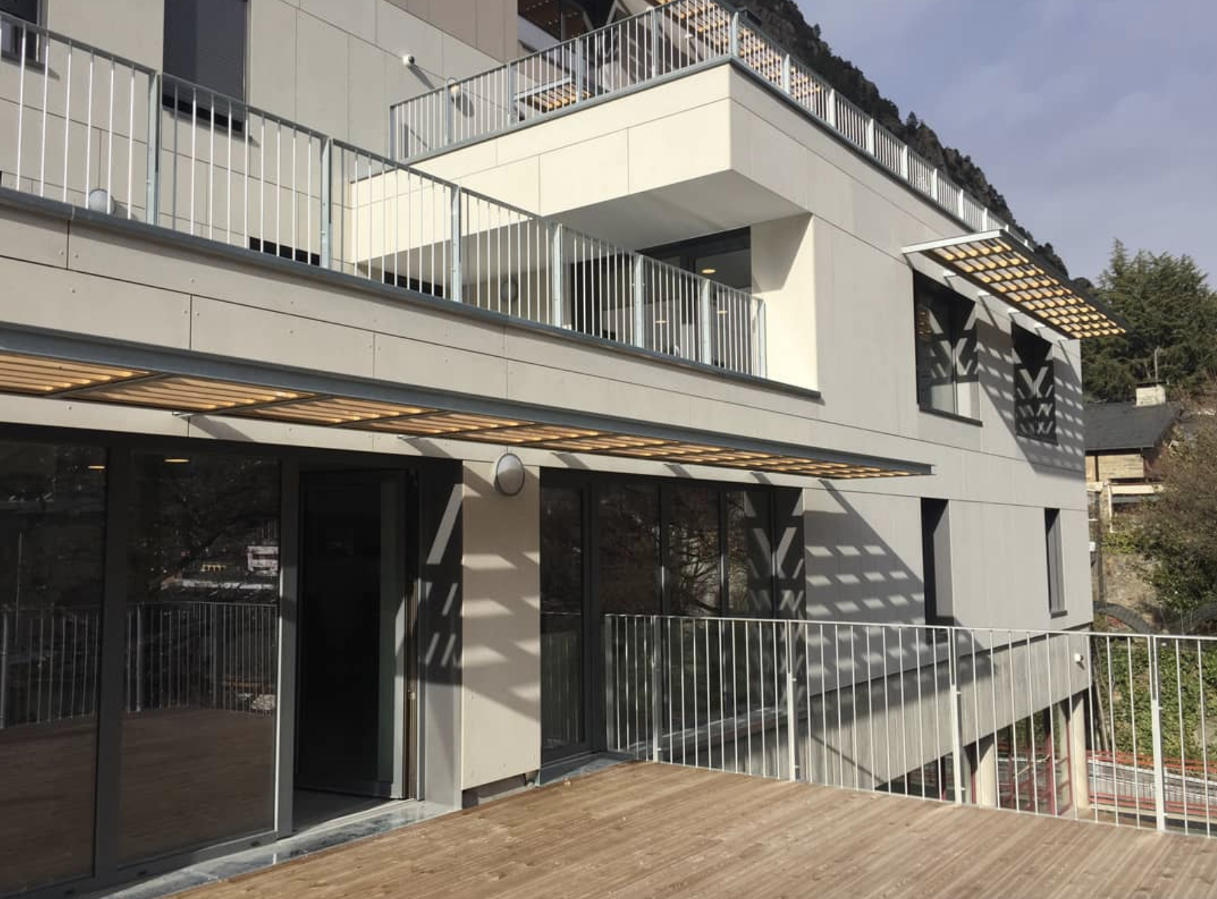Una imatge de dependències del centre residencial de l'Albó. Una imatge de dependències del centre residencial de l'Albó.