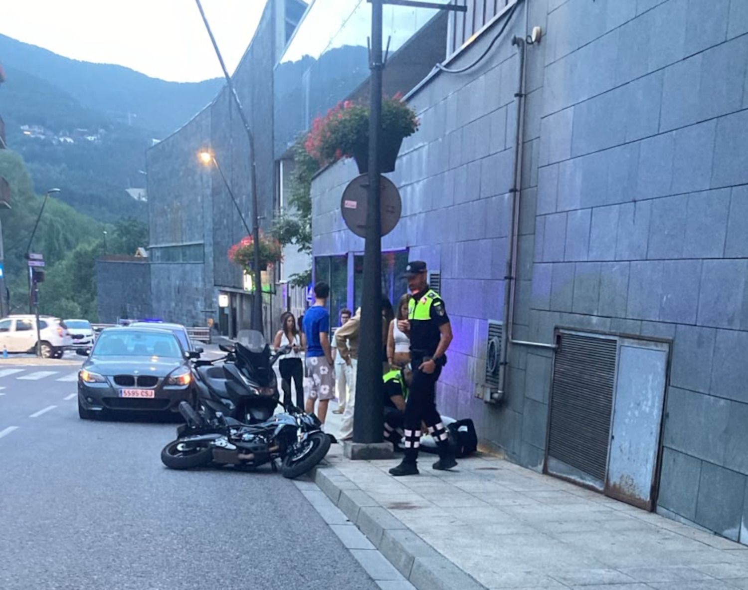 L'accident ha tingut lloc a la Massana.