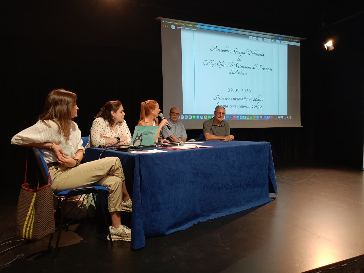 La portaveu del Sindicat, Rebeca Bonache.