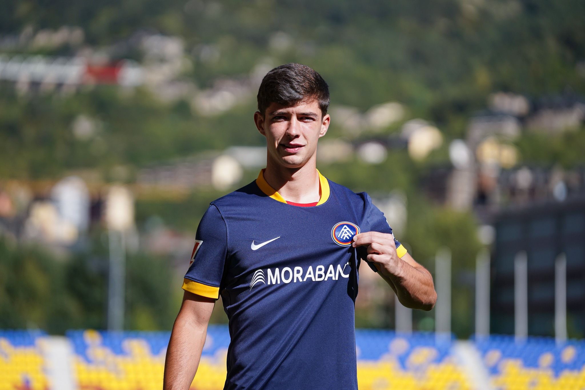 Diego Díaz ha estat presentat aquesta tarda a Encamp.