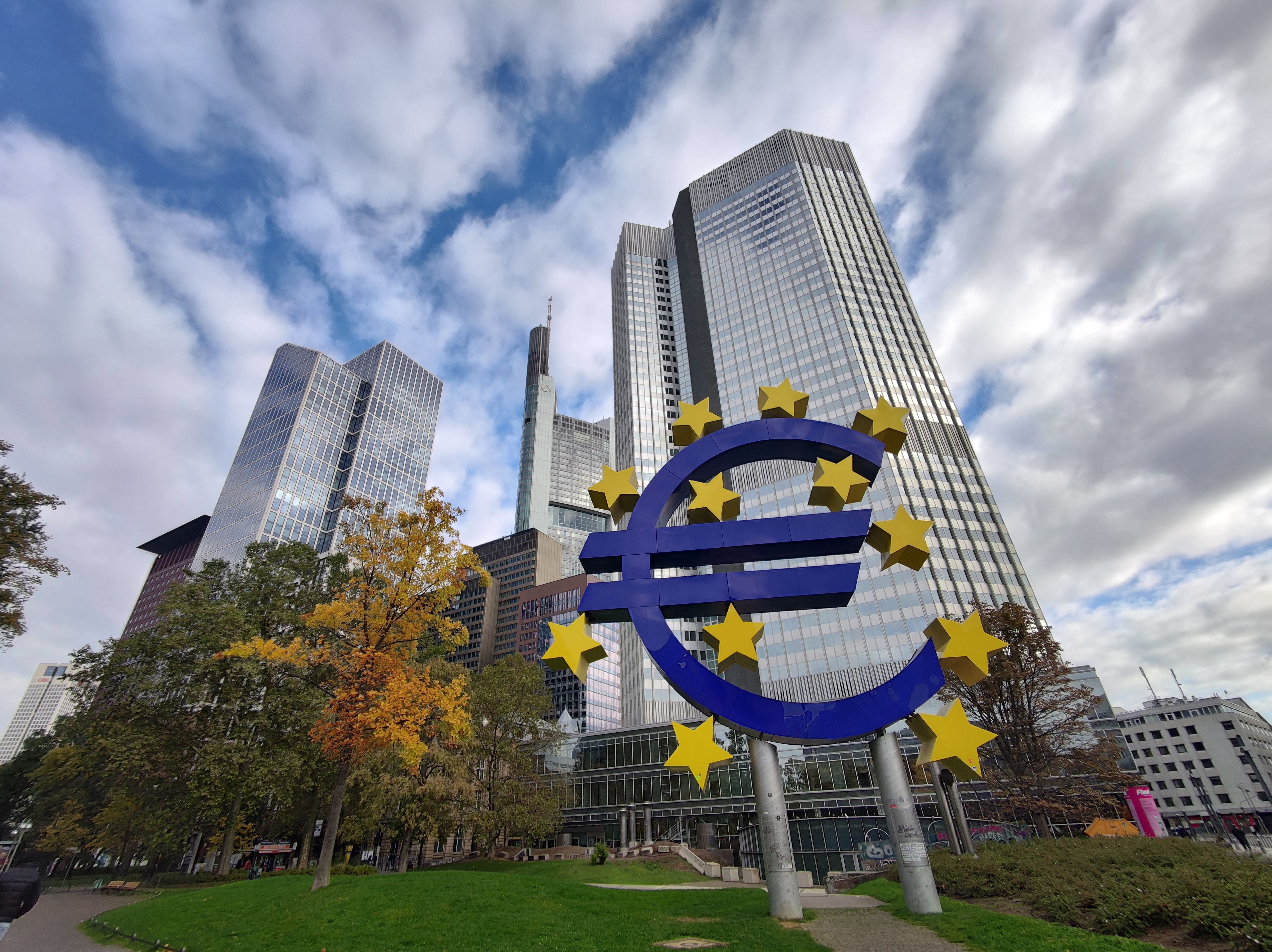 Una imatge del Banc Central Europeu. Una imatge del Banc Central Europeu.