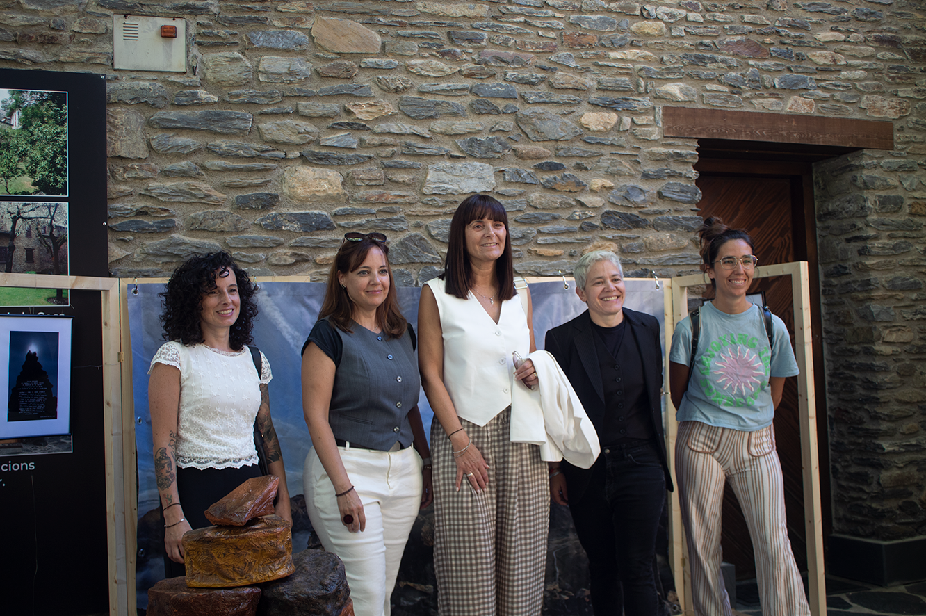 autoritats La portaveu del Sindicat, Rebeca Bonache.