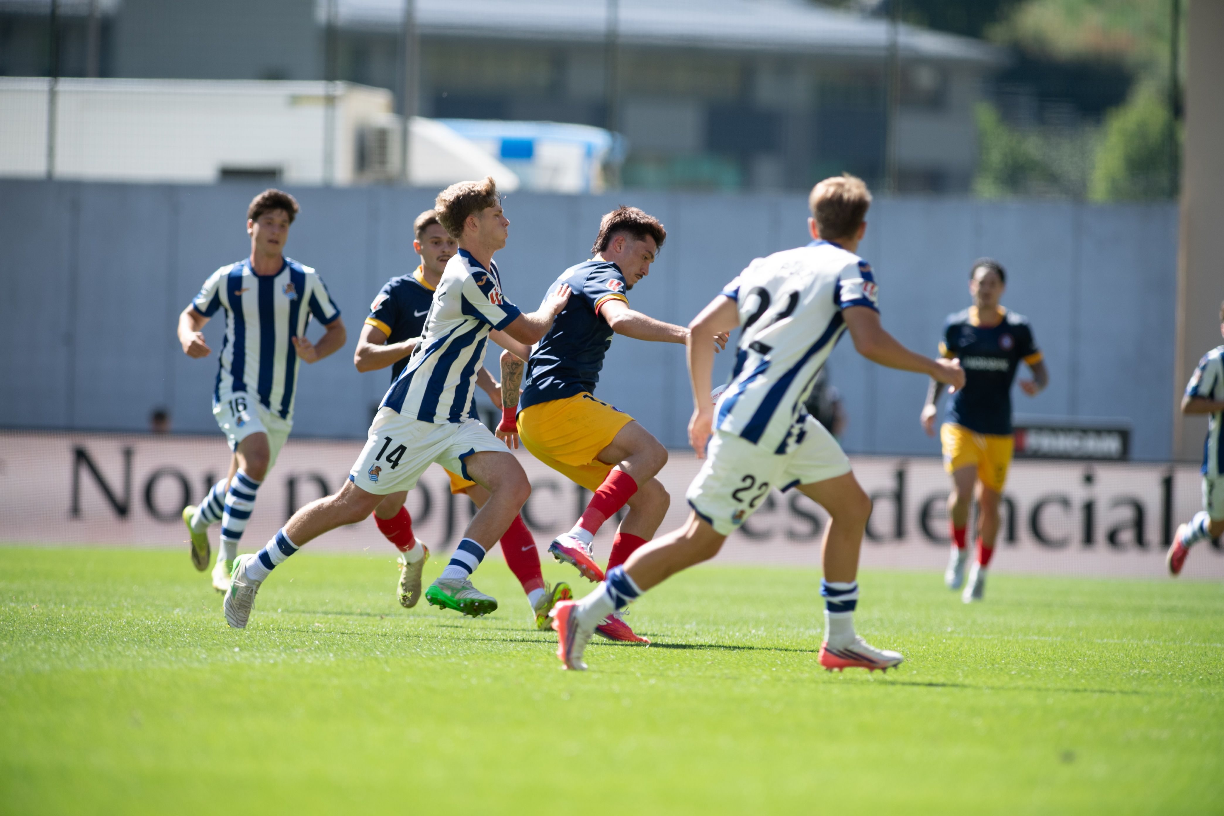 Lautaro ha estat l'autor de l'únic gol de l'Andorra. La portaveu del Sindicat, Rebeca Bonache.