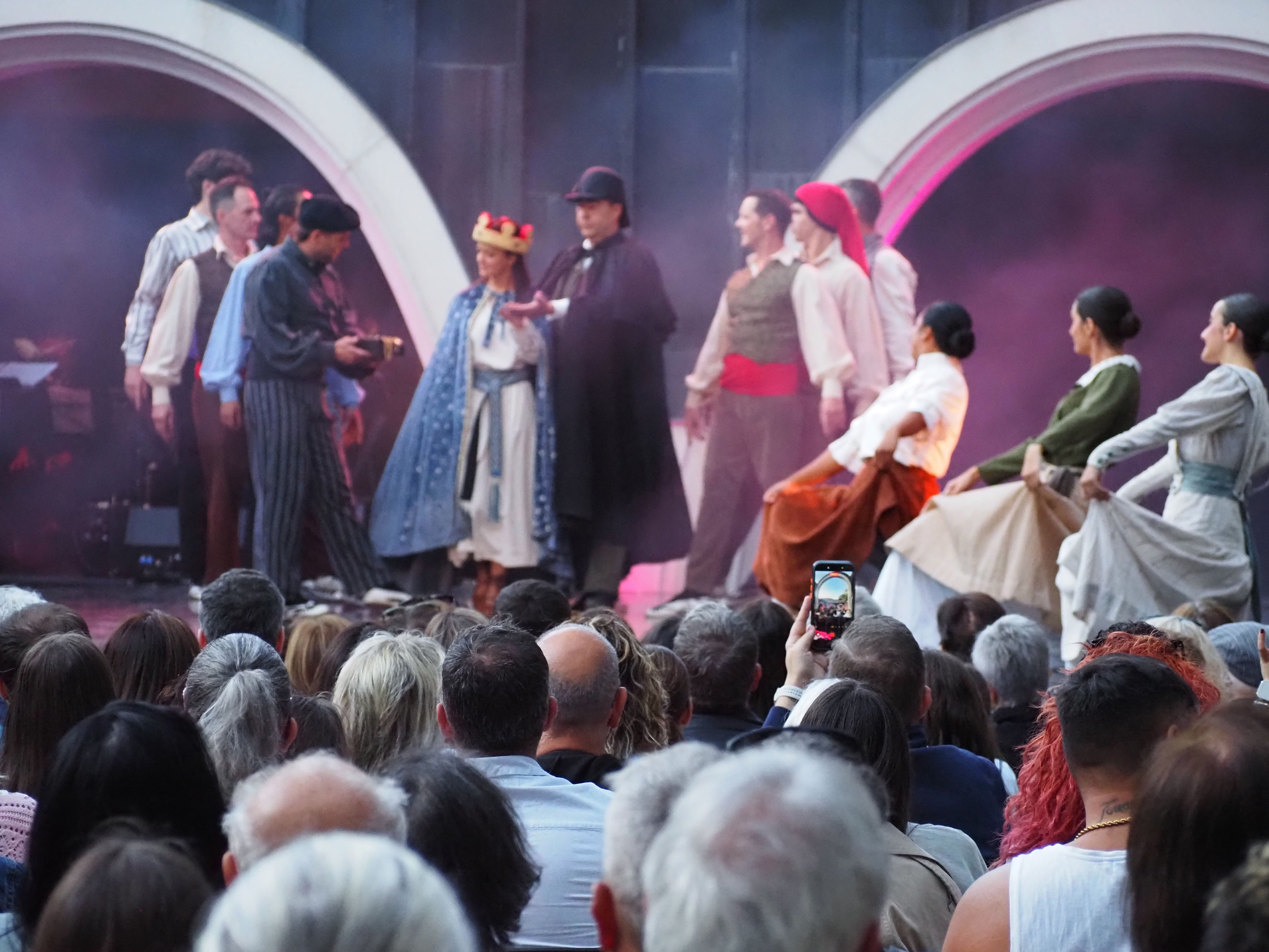 Moments de l'espectacle. Moments de l'espectacle.