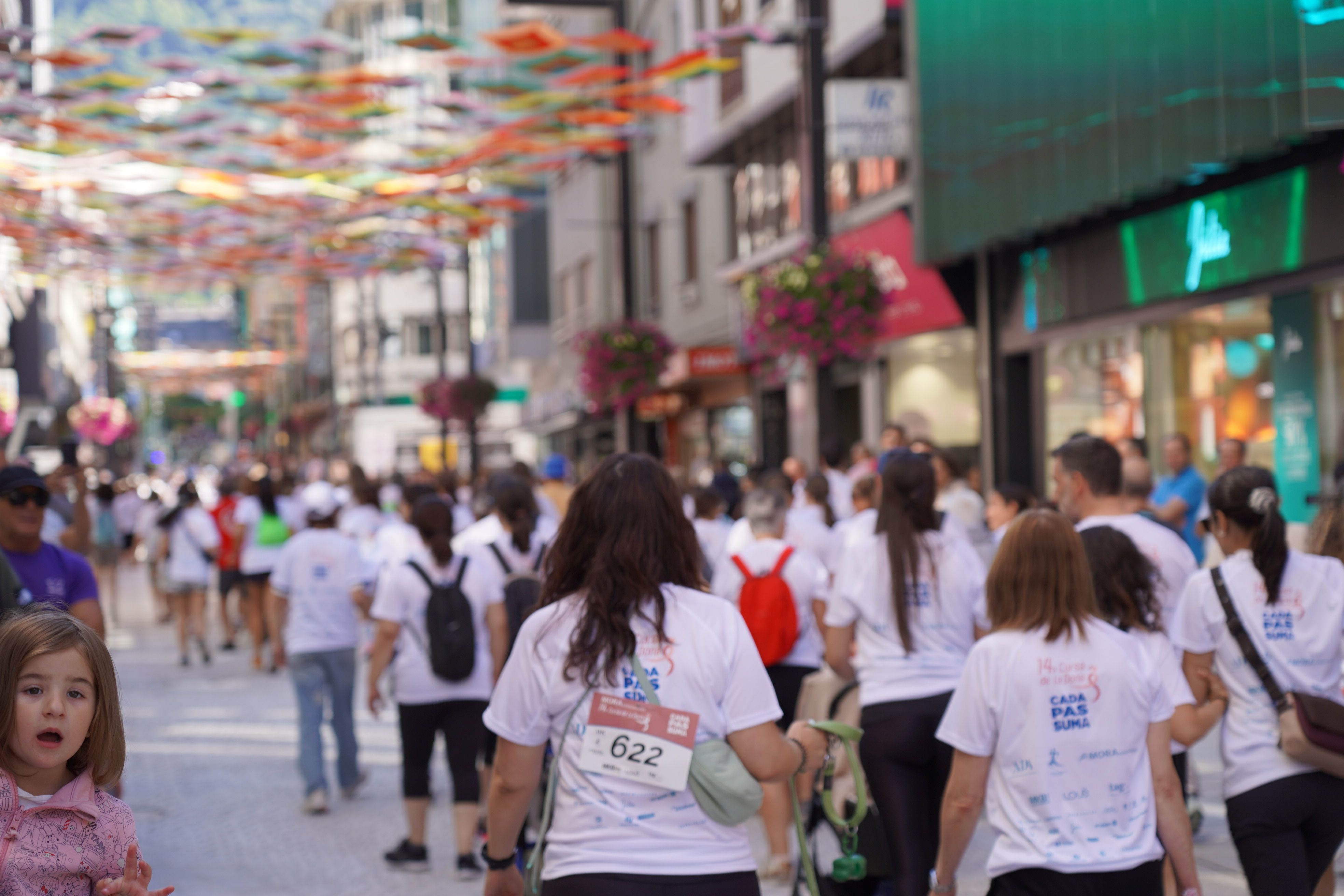 Avinguda Meritxell cap amunt per començar. Avinguda Meritxell cap amunt per començar.