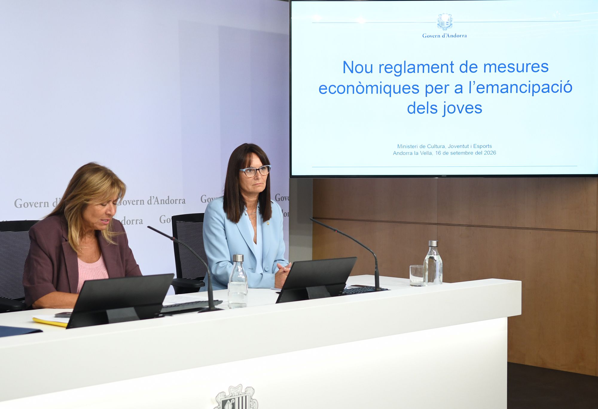 La portaveu del Sindicat, Rebeca Bonache.