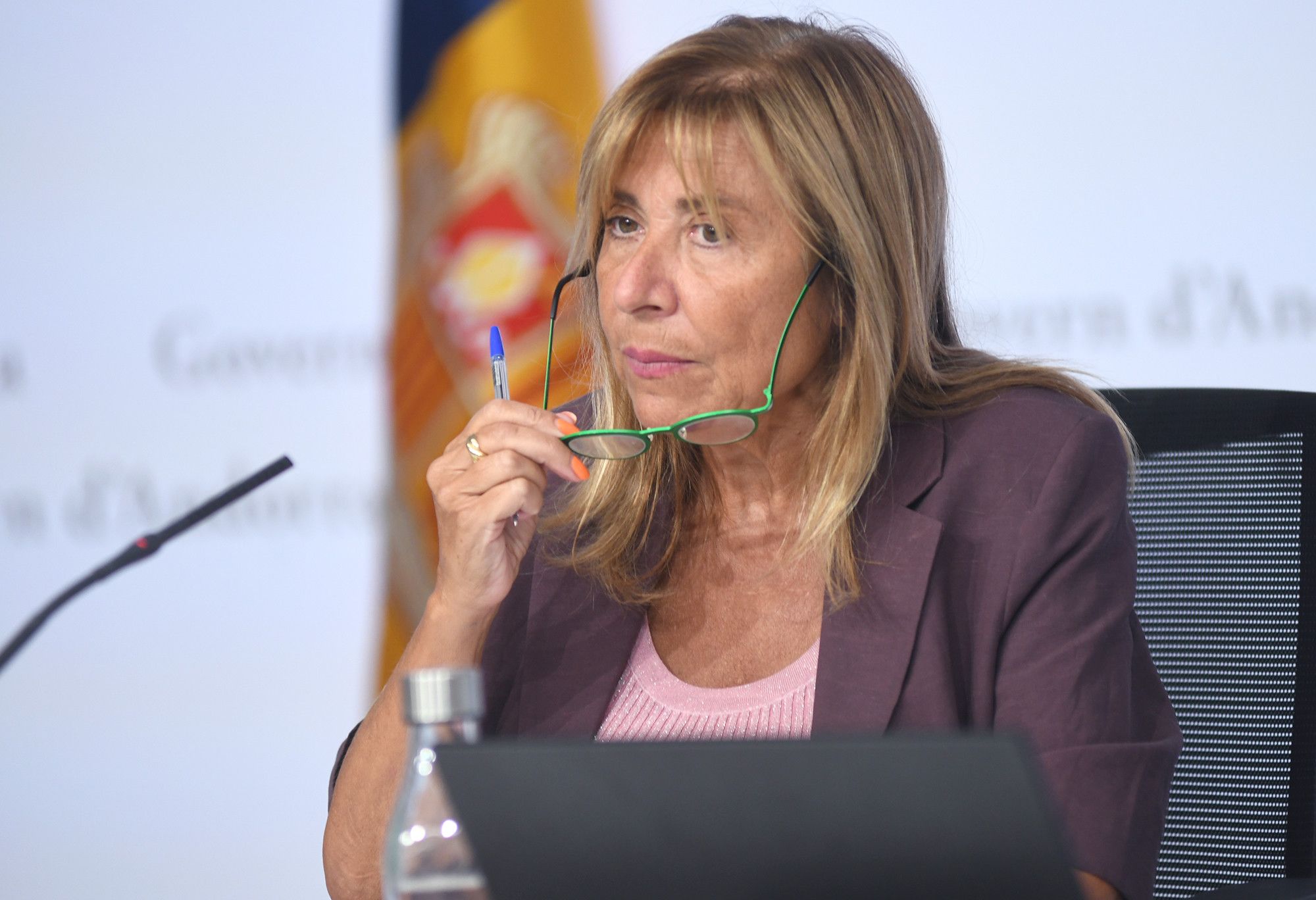 La ministra d'Economia, Conxita Marsol.