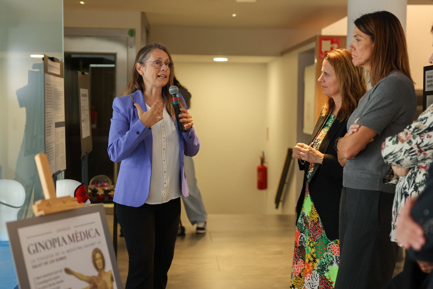 Escaldes inaugura ‘Ginòpia Mèdica’, una mostra sobre els biaixos de gènere en la salut.
