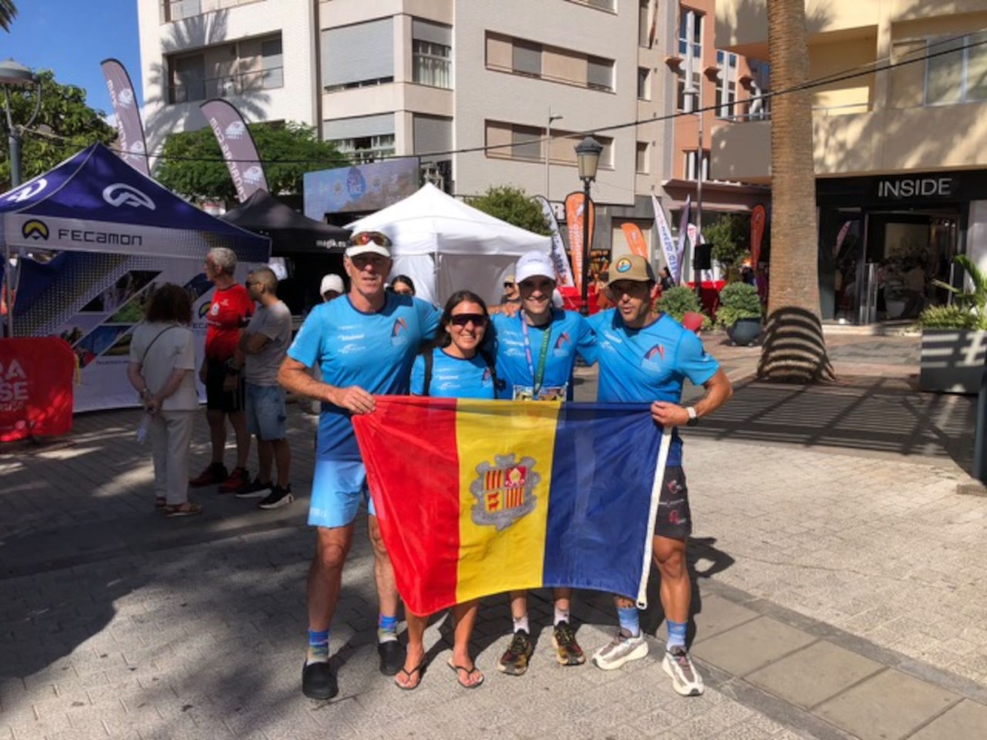 L'equip andorrà, ben present al Mundial de la Gomera que ha tancat amb la participació de David Rogé.