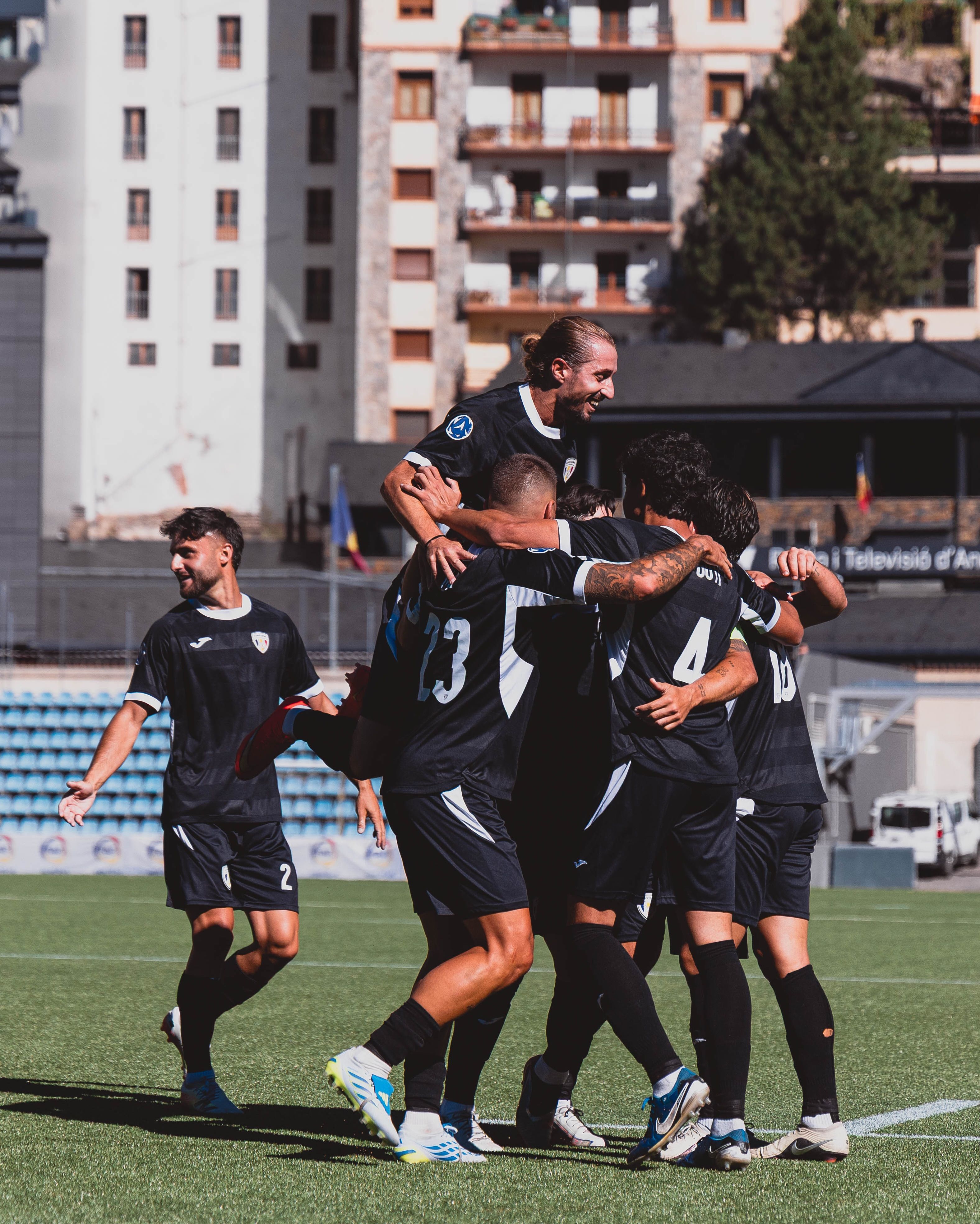 L'FC Santa Coloma, líder momentani de la Lliga Multisegur.