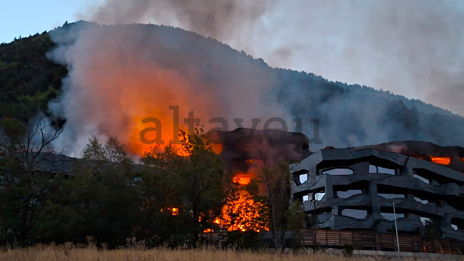 Incendi a la Querola Incendi a la Querola