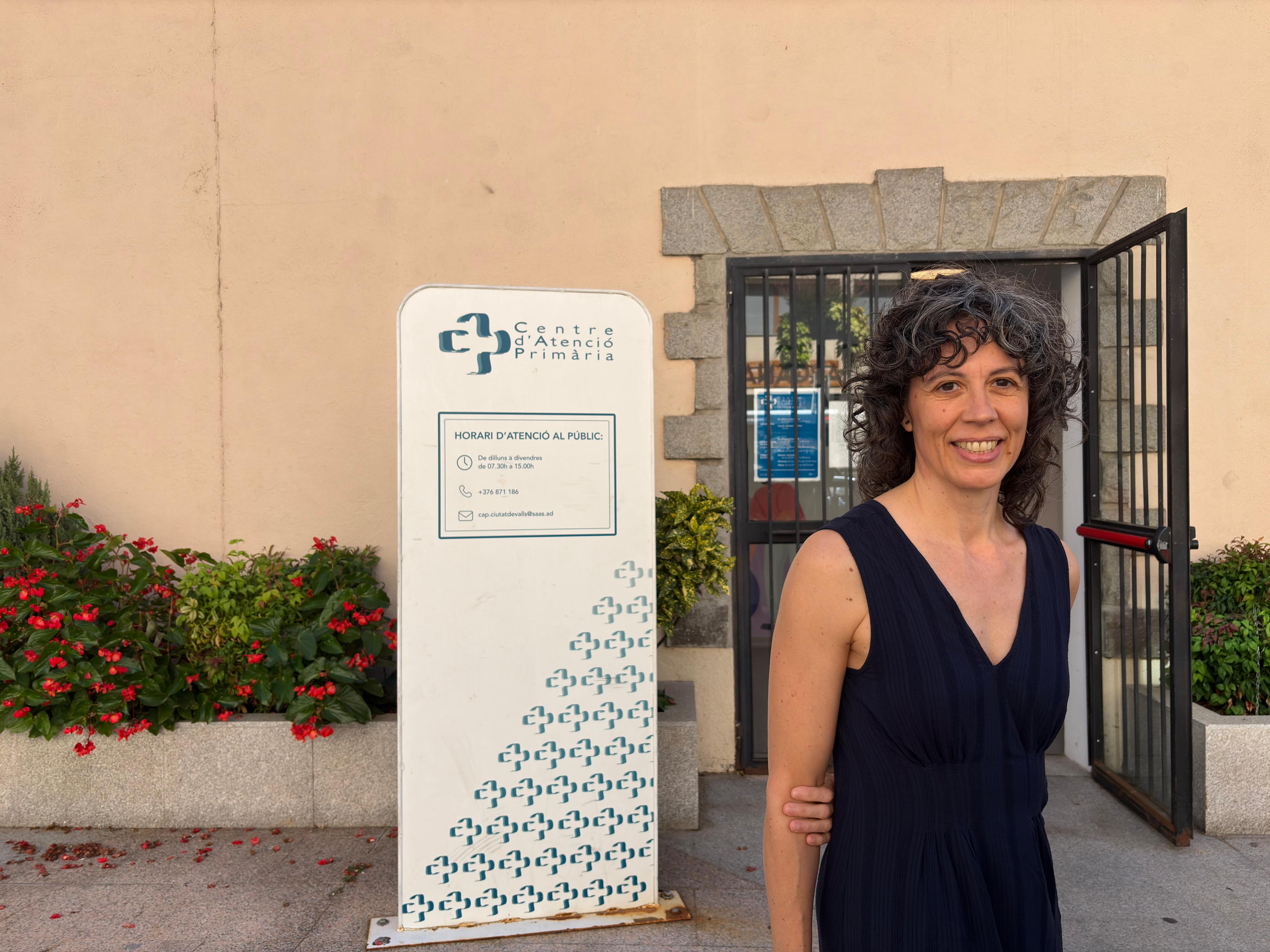 La metgessa en salut pública del Ministeri de Salut, Mireia Garcia, al cap de Ciutat de Valls. La metgessa en salut pública del Ministeri de Salut, Mireia Garcia, al cap de Ciutat de Valls.